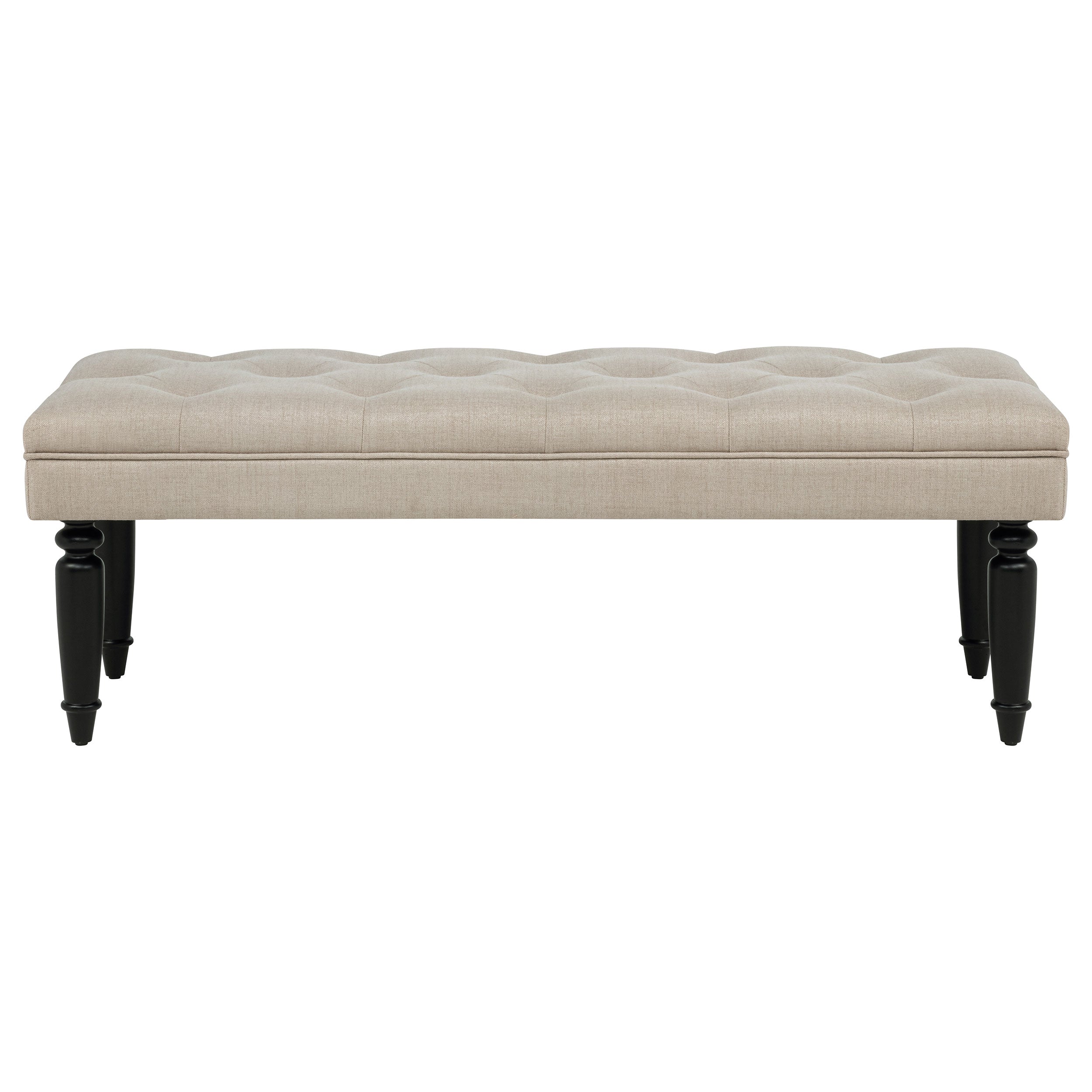 Marsha 52-inch Upholstered Entryway Accent Bench Latte-