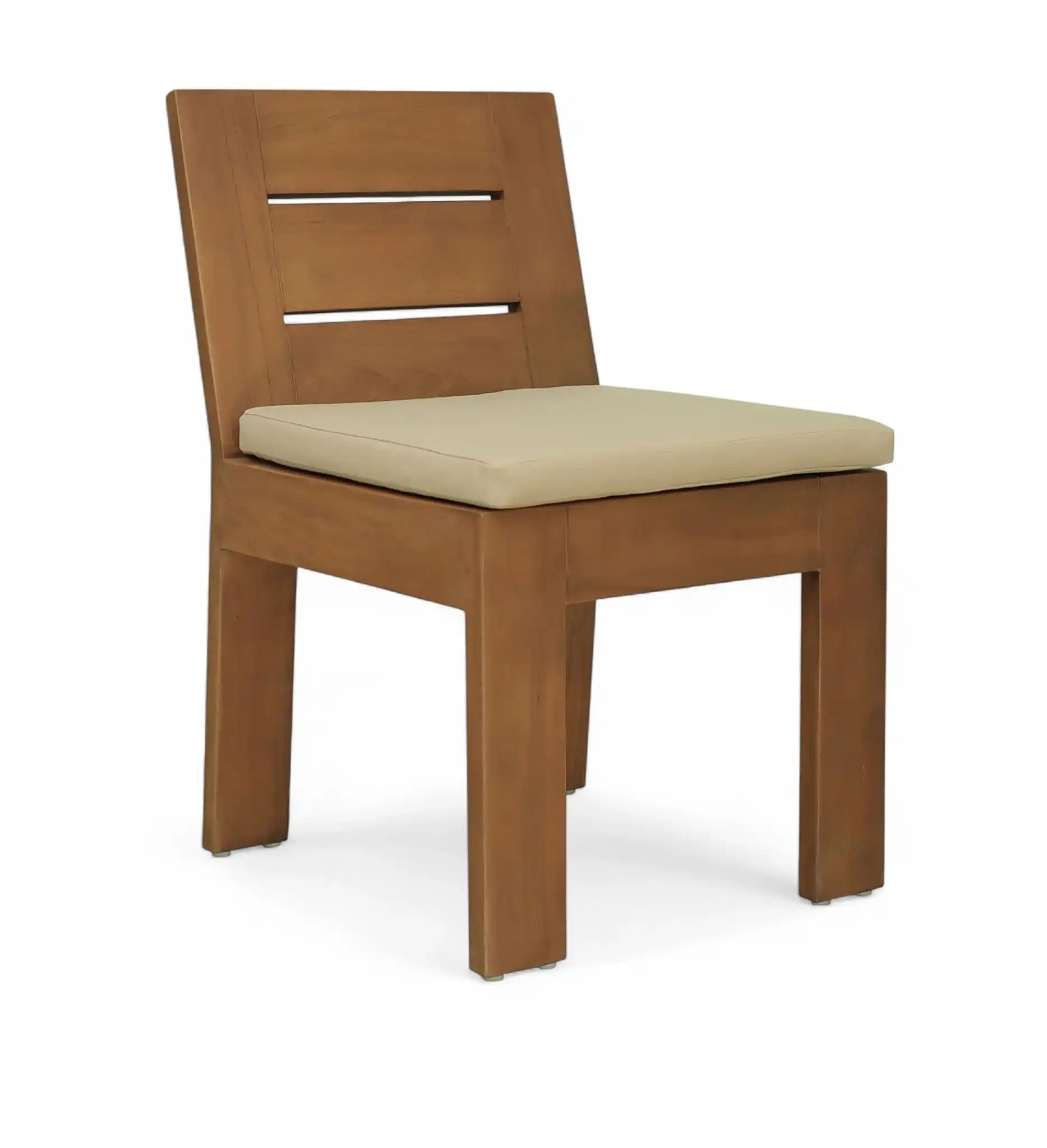 Mirella - Water Resistant Fabric Upholstered Outdoor Patio Dining Side Chair - Best Buy Furniture