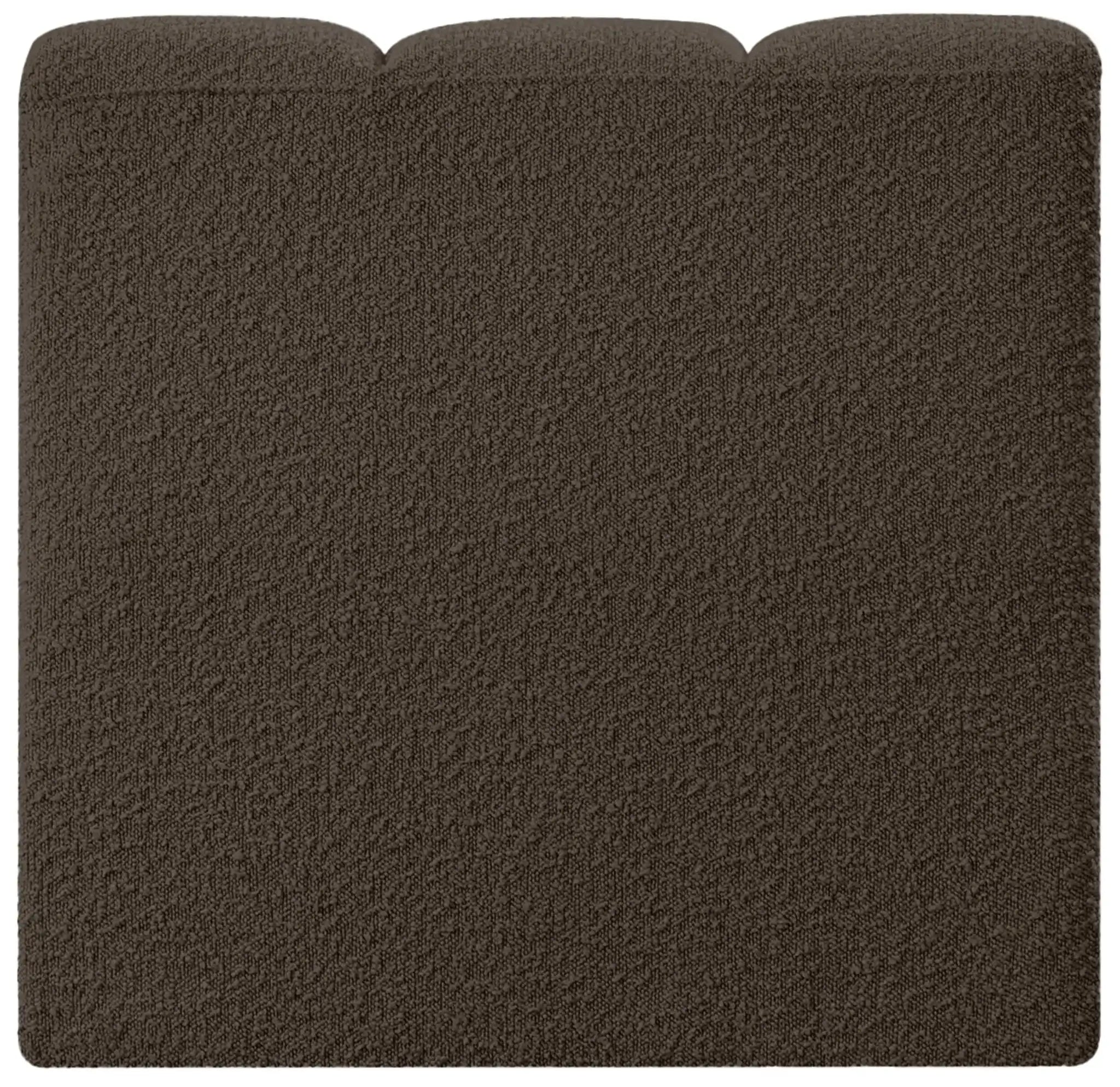Arc - Boucle Fabric Straight Chair