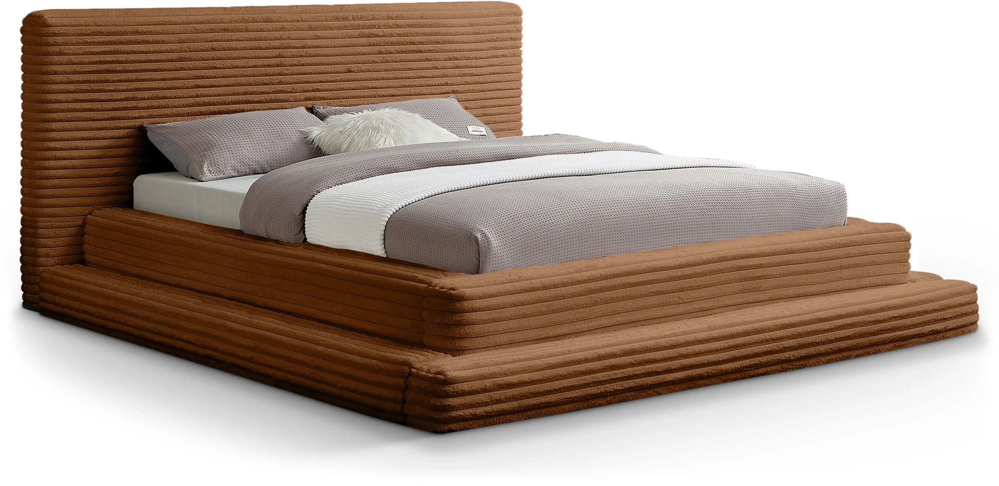 Drew - Fabric Upholstered Bed - Best Buy Furniture