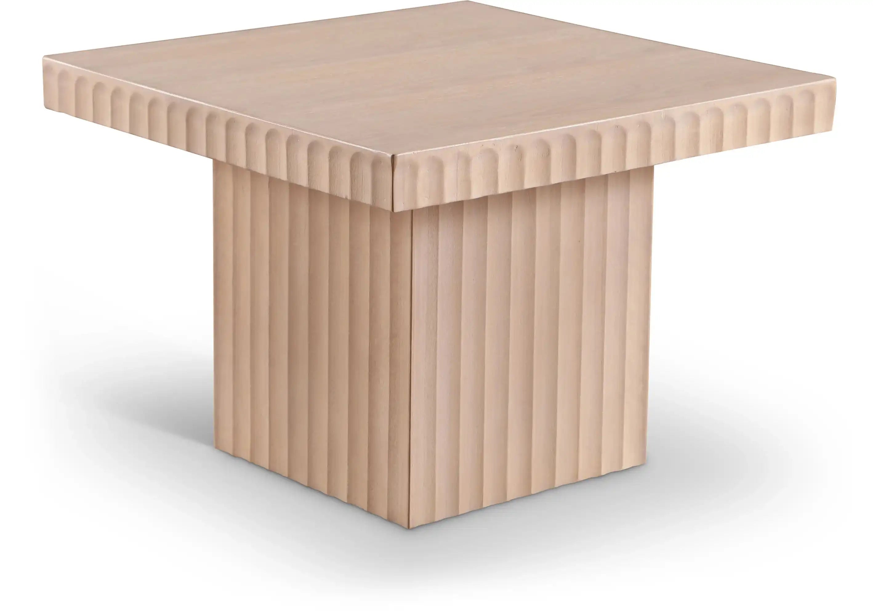 Spencer - 15" Oak Veneer Coffee Table - Best Buy Furniture