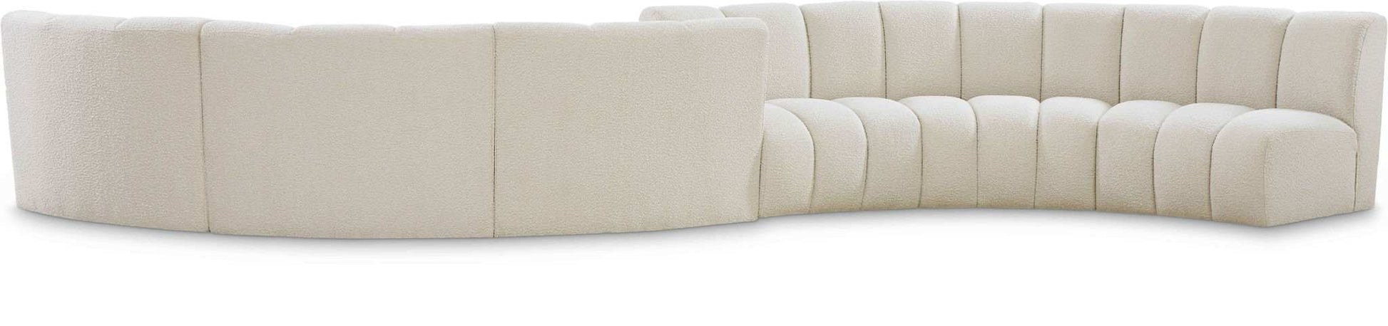 Infinity - 6 Piece Boucle Modular Sectional - Best Buy Furniture