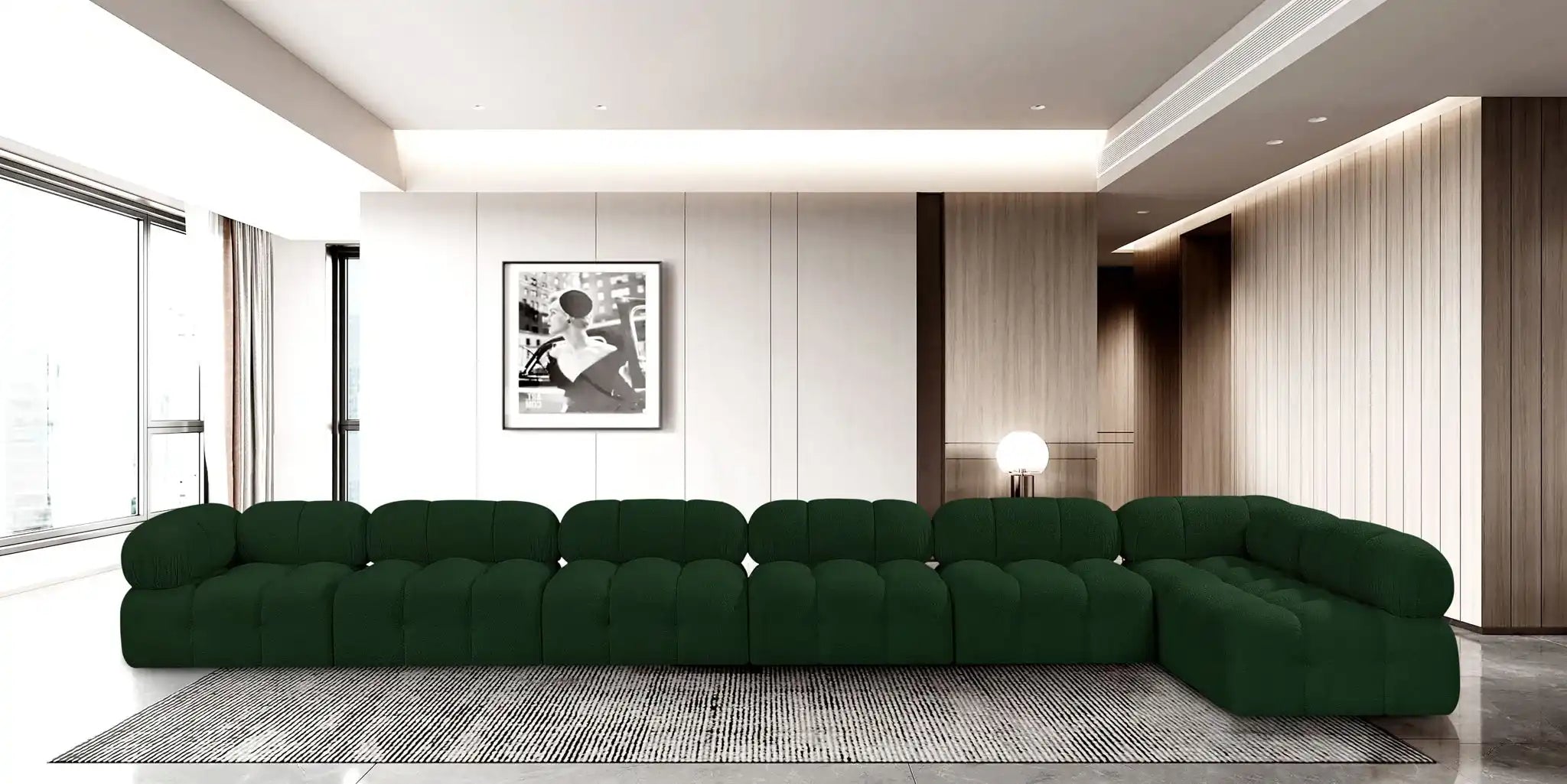 Ames - 7 Piece Modular L-Shaped Sectional