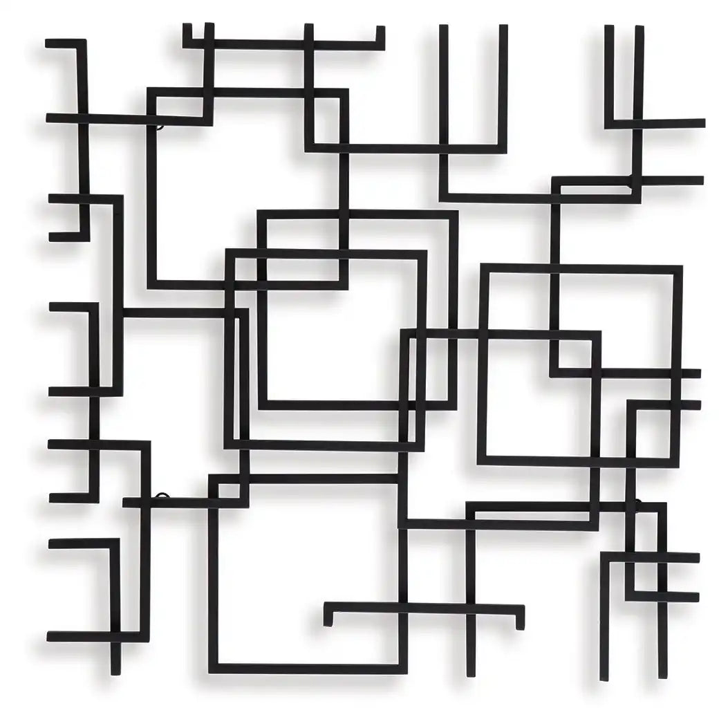 Aadanton - Wall Decor - Black - Best Buy Furniture