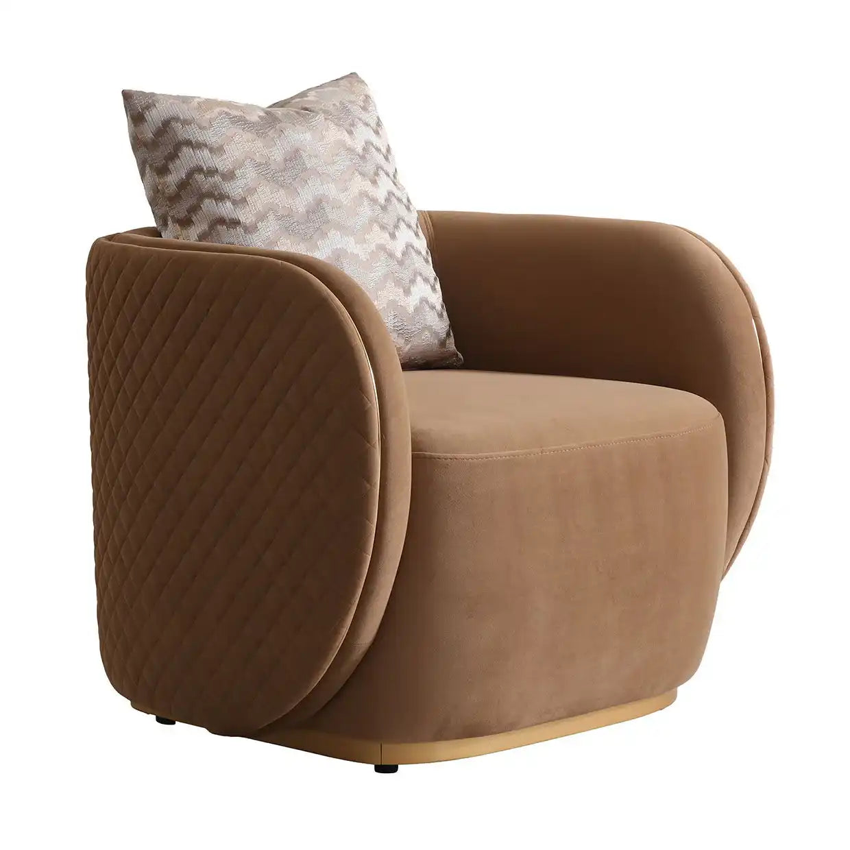 Ariana - Velvet Accent Chair - Best Buy Furniture