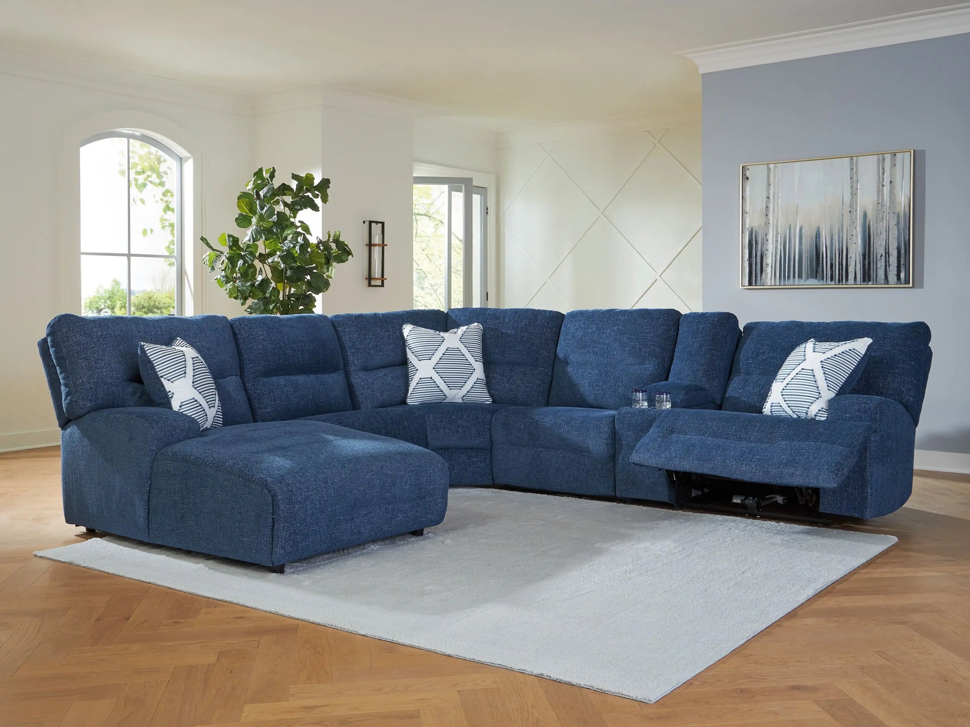 Acklen Place - Reclining Sectional - Best Buy Furniture