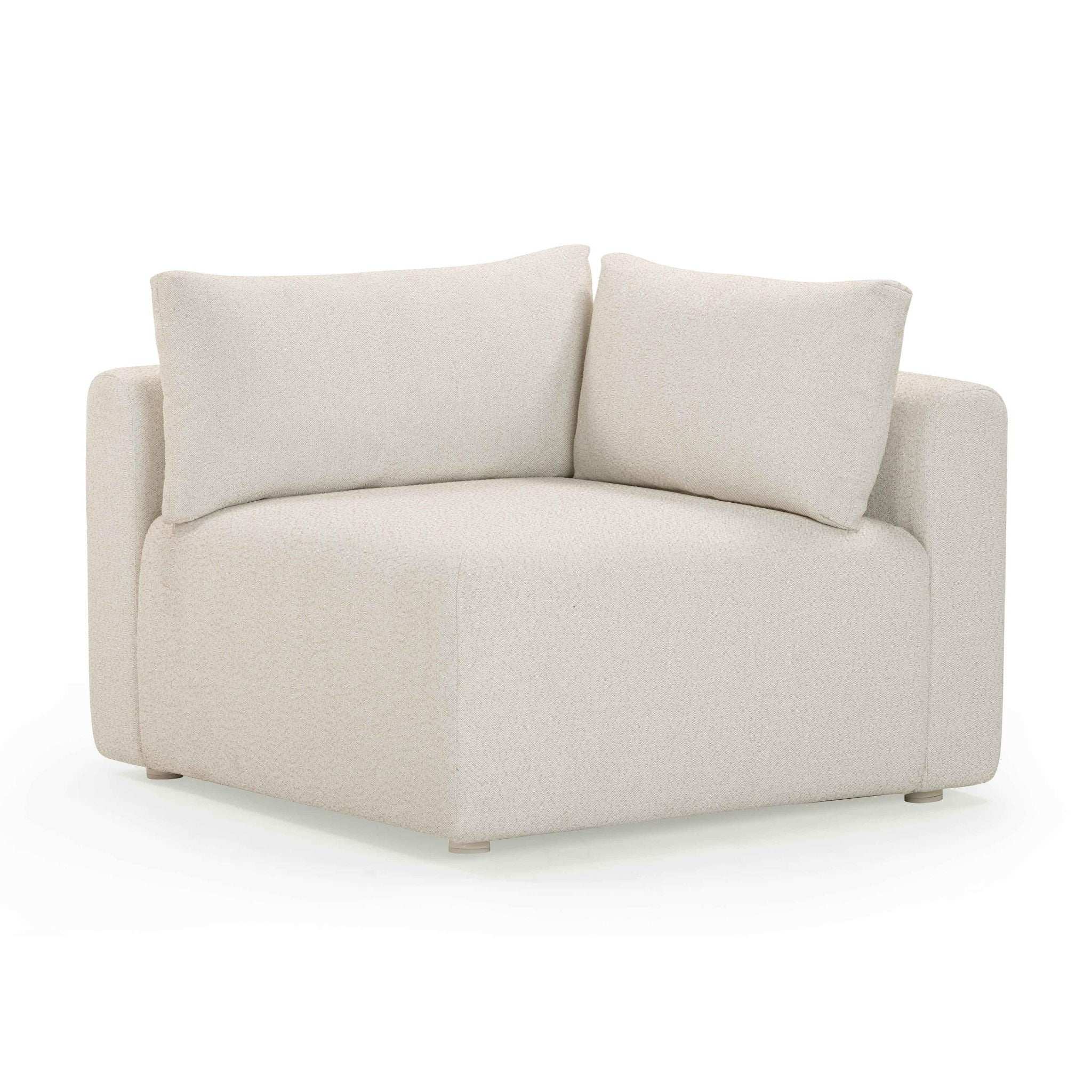 Hangover - Outdoor Modular Corner Chair - Cream - Best Buy Furniture