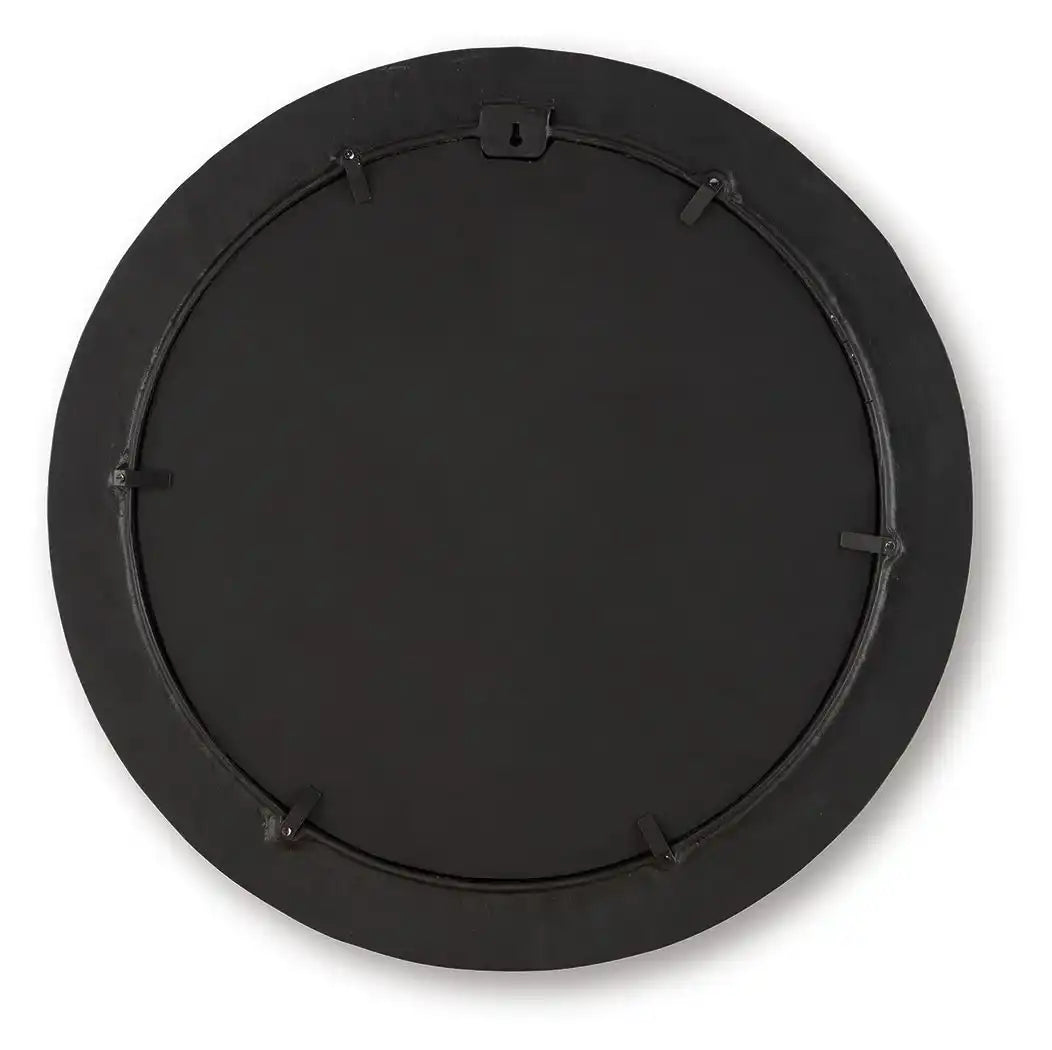 Ozias - Accent Mirror - Black - Best Buy Furniture