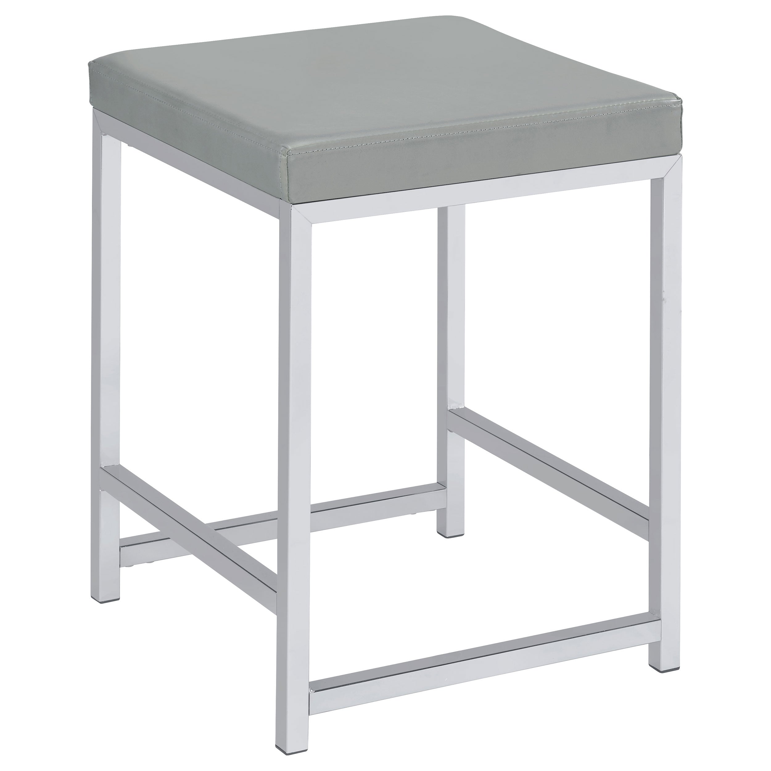 Umbridge Upholstered Square Padded Cushion Vanity Stool-CoasterEssence