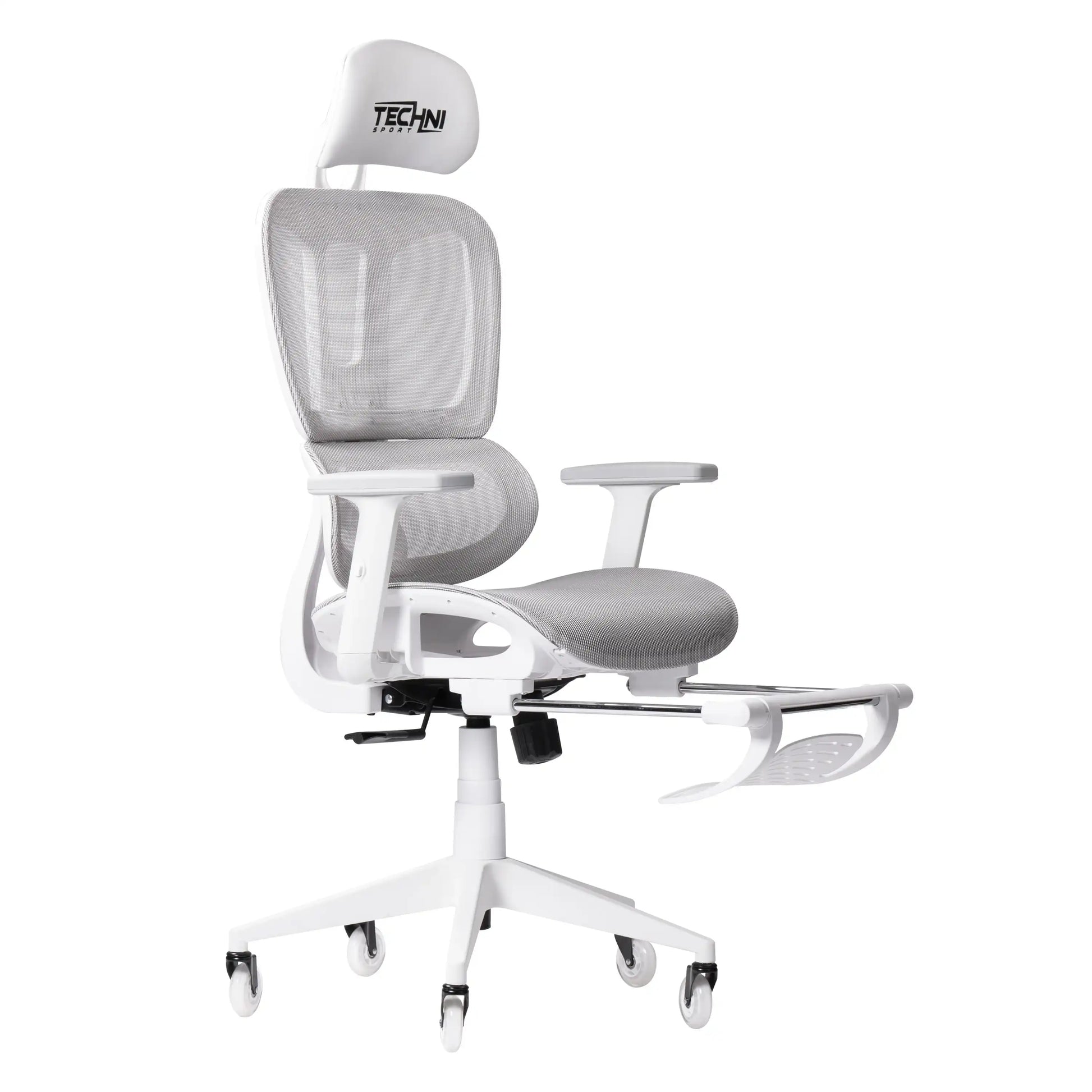 Techni Sport AIRFLEX2.0 White Mesh Gaming Chair - Best Buy Furniture