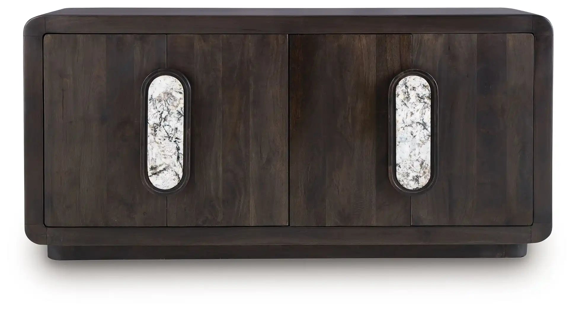 Elliston - Accent Cabinet - Espresso Brown - Best Buy Furniture