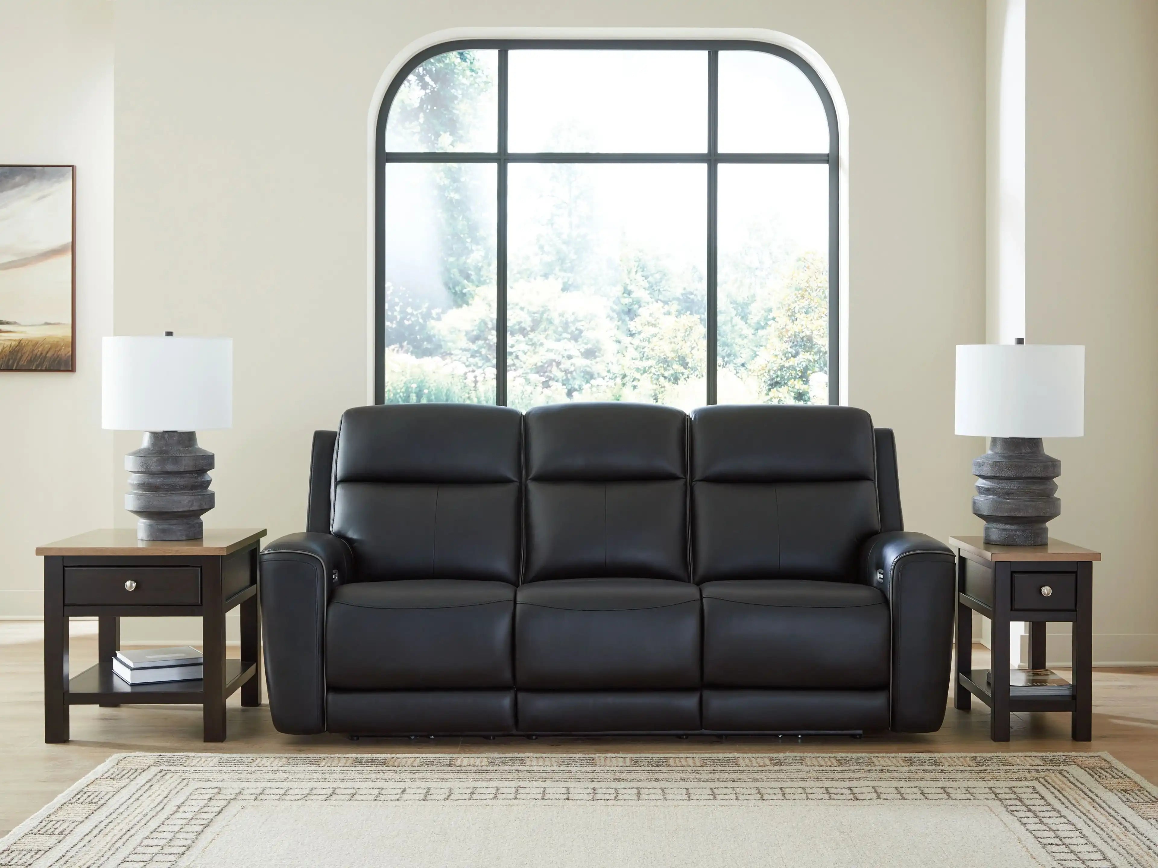 5Z-Comfort - Relaxation - Power Reclining Sofa With Adj Headrest - Best Buy Furniture
