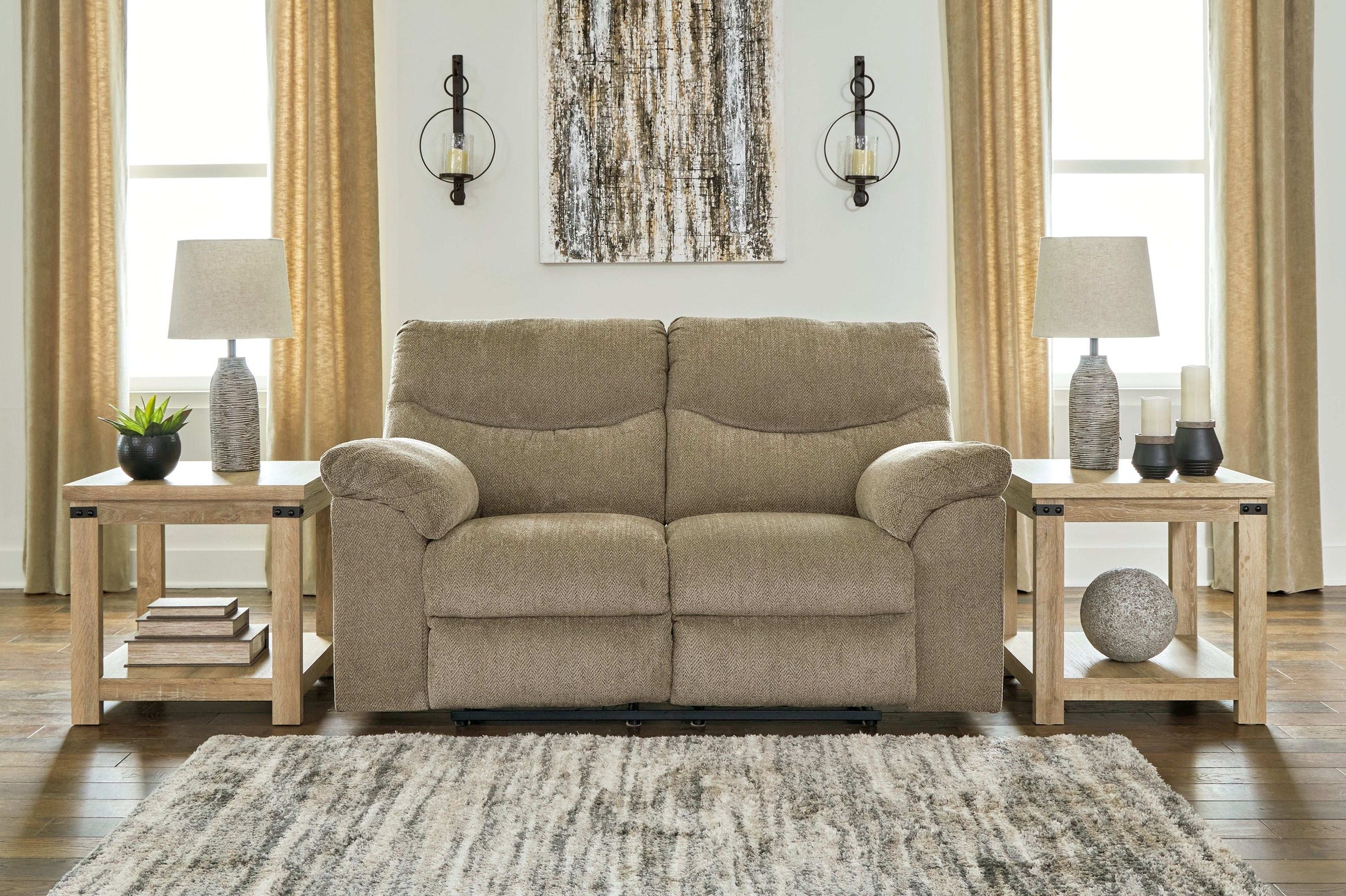 Alphons - Reclining Loveseat - Best Buy Furniture