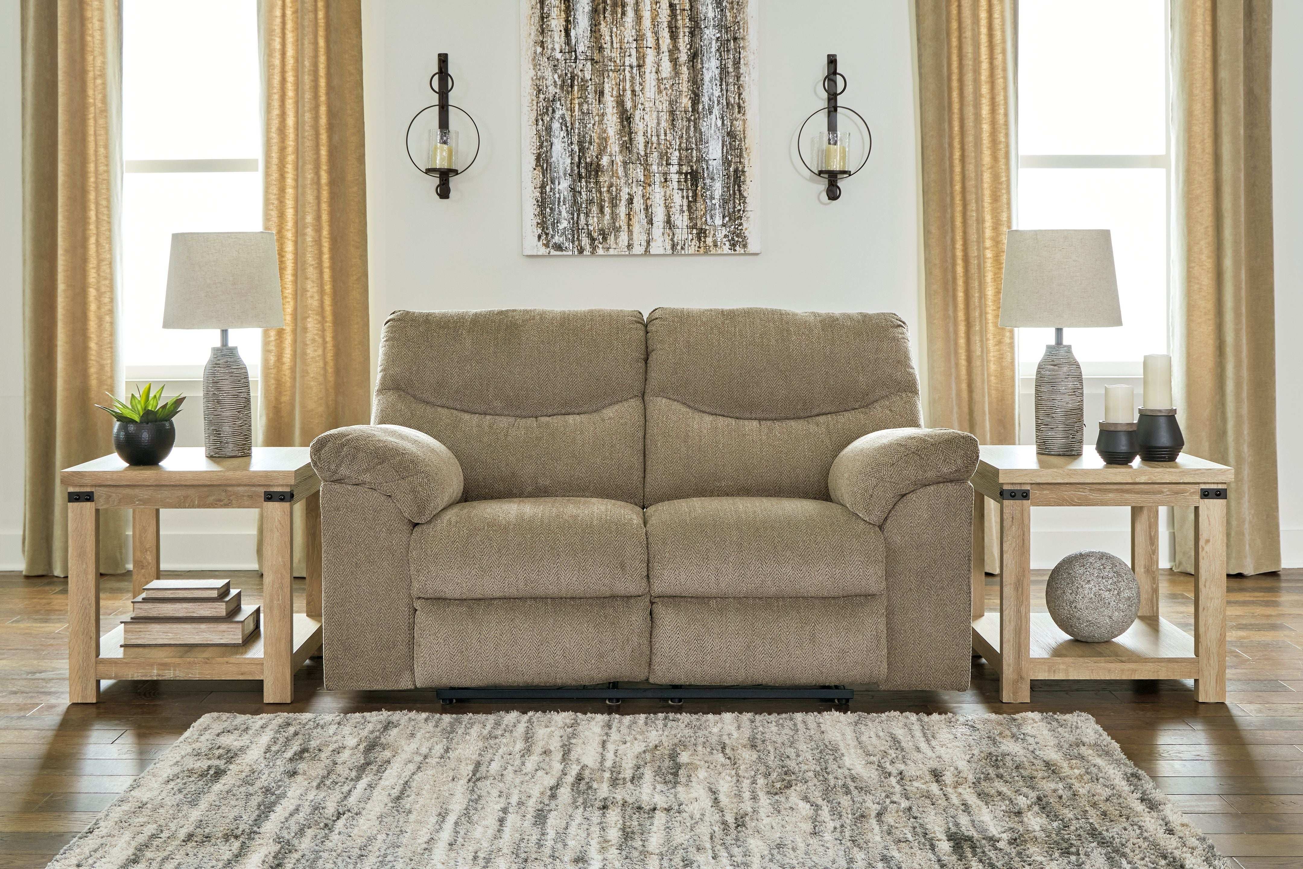 Alphons - Reclining Loveseat - Best Buy Furniture