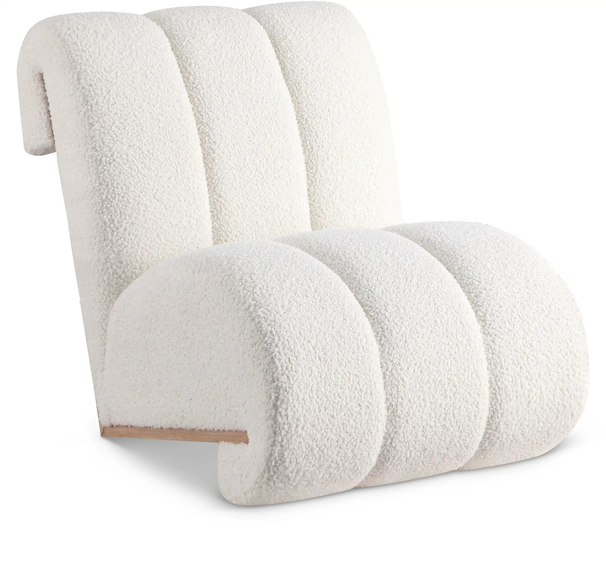 Swoon - Accent Chair With Natural Base - Best Buy Furniture