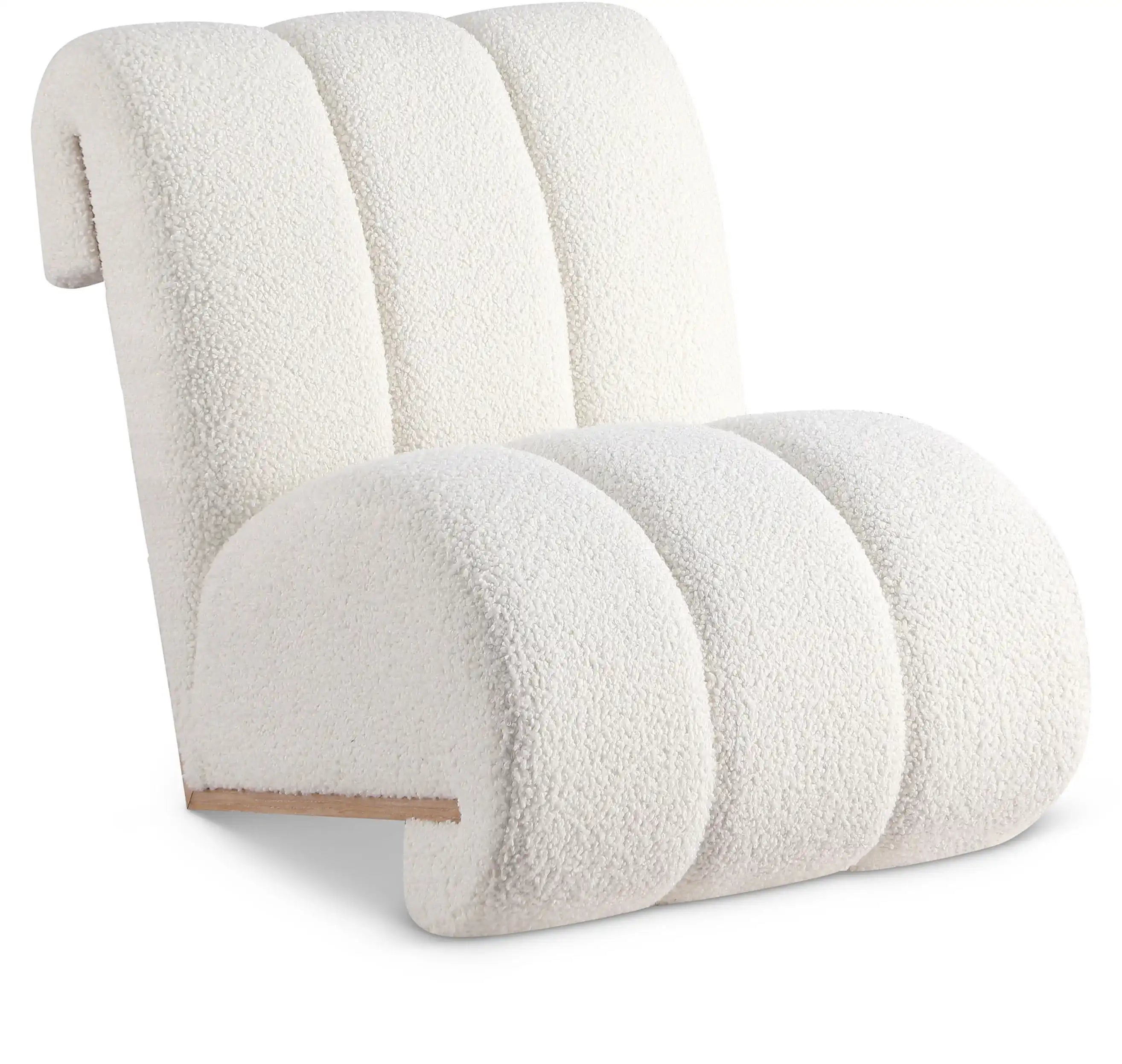 Swoon - Accent Chair With Natural Base - Best Buy Furniture