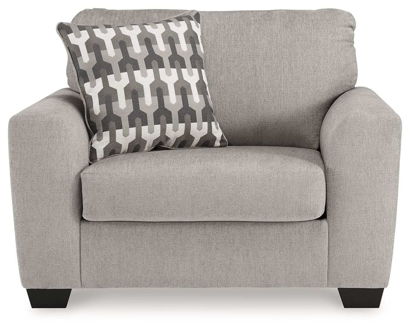Avenal Park - Chair And A Half - Flannel - Best Buy Furniture