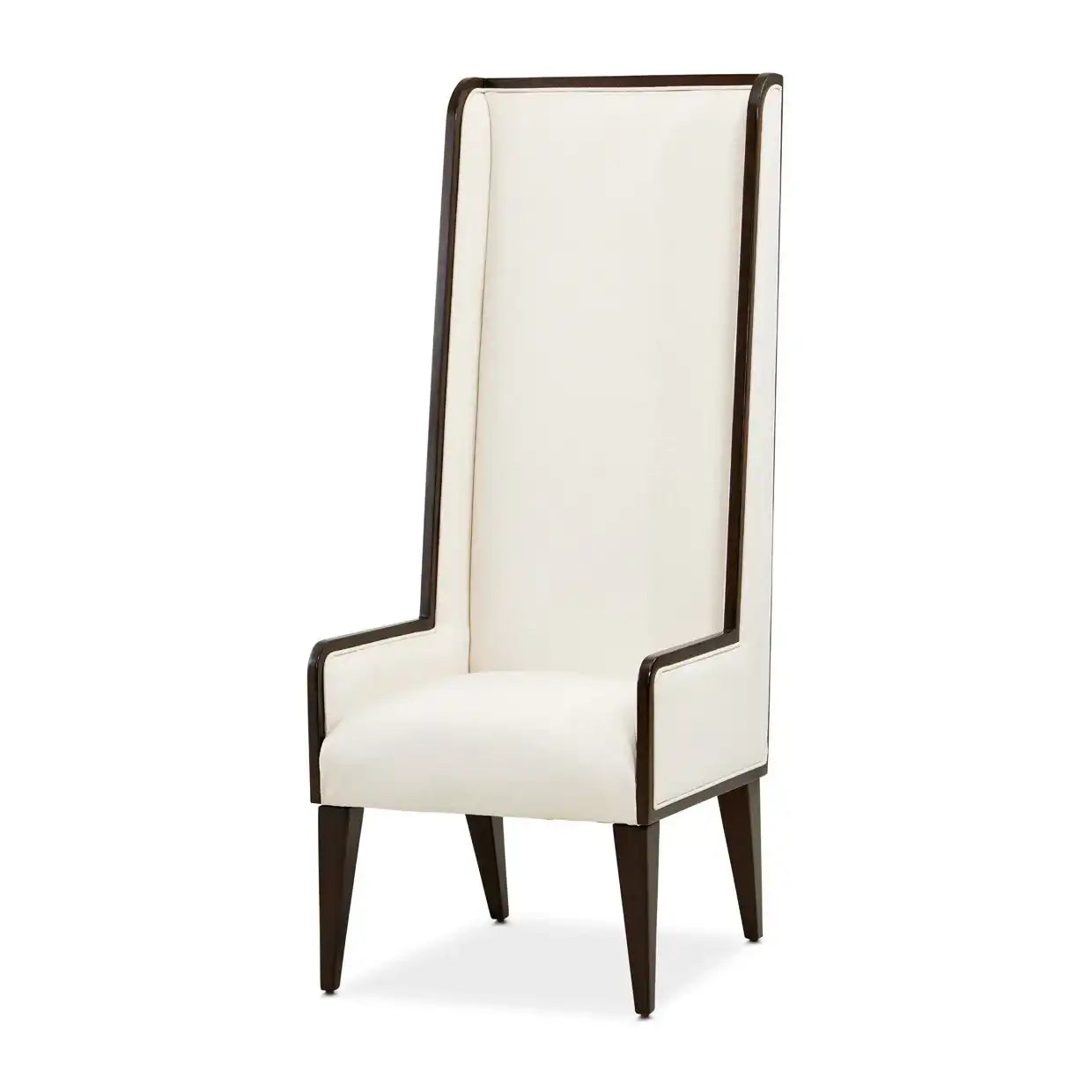 Belmont Place - Desk Chair - White / Dark Brown - Best Buy Furniture