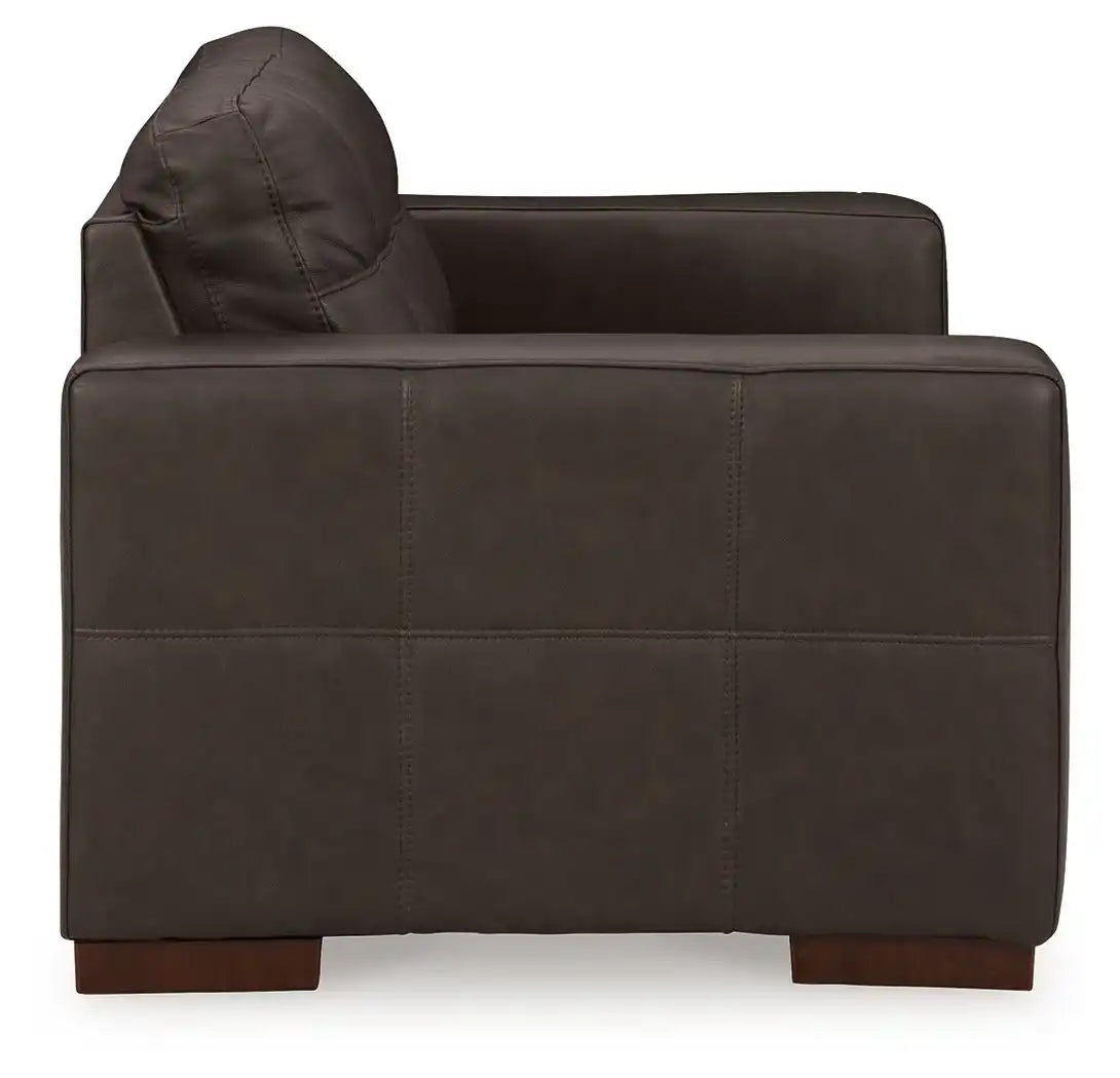 Luigi - Loveseat - Thunder - Best Buy Furniture
