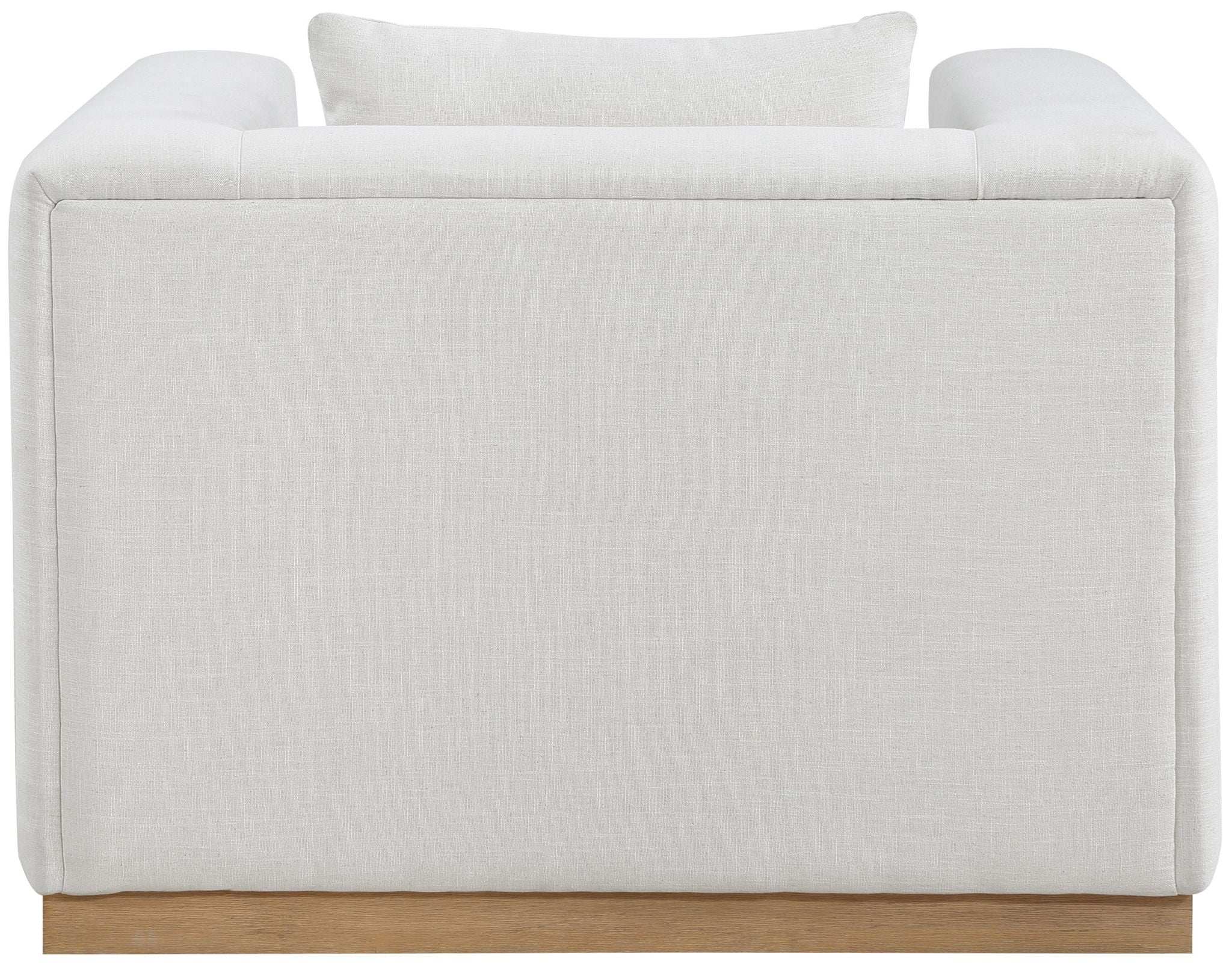 Alfie - Linen Textured Fabic Chair