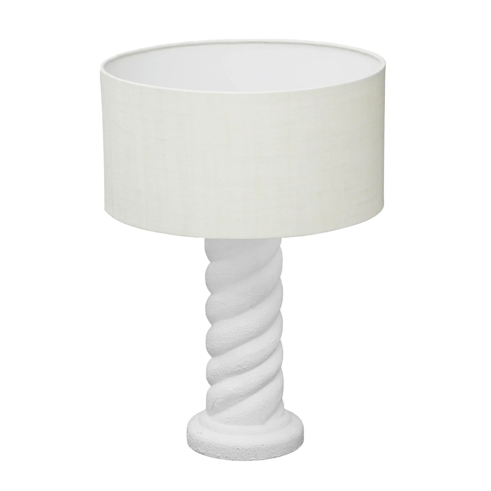 Rapunzel - Table Lamp - White And Cream - Best Buy Furniture