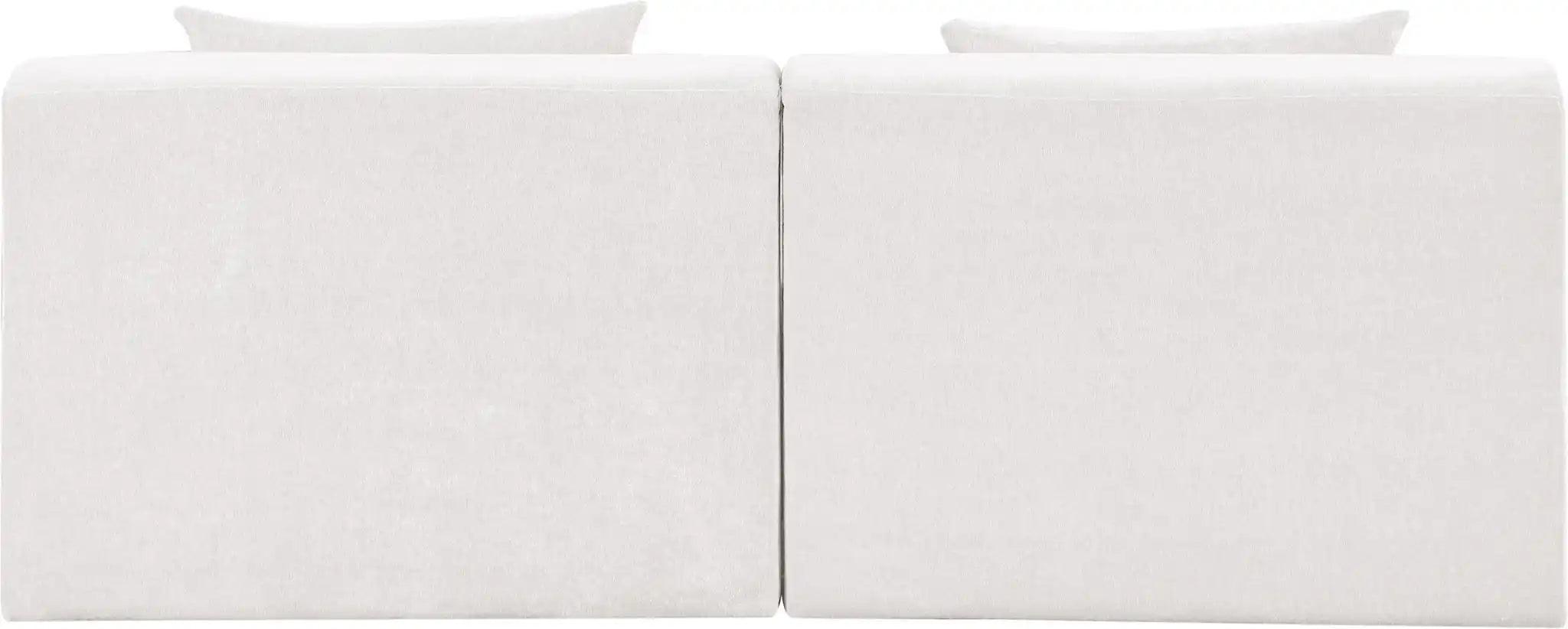 Stellar - 2 Piece 76" Upholstered Modular Armless Loveseat