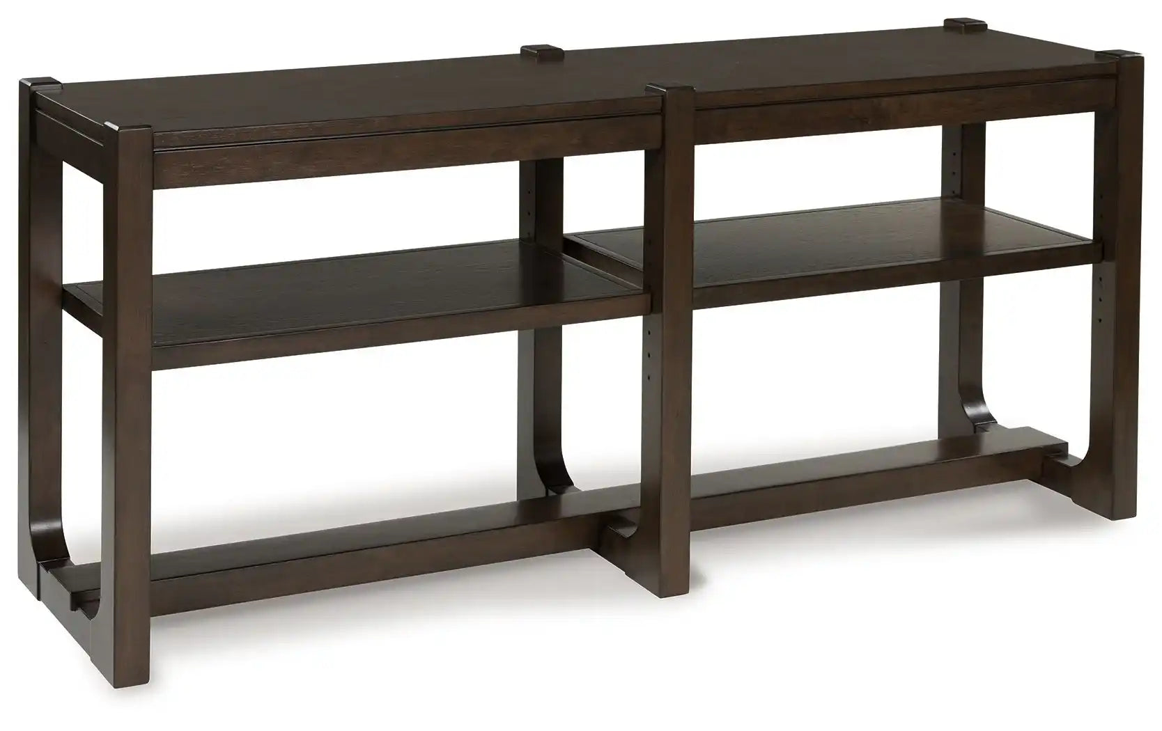 Breckington - Sofa Table - Dark Brown - Best Buy Furniture