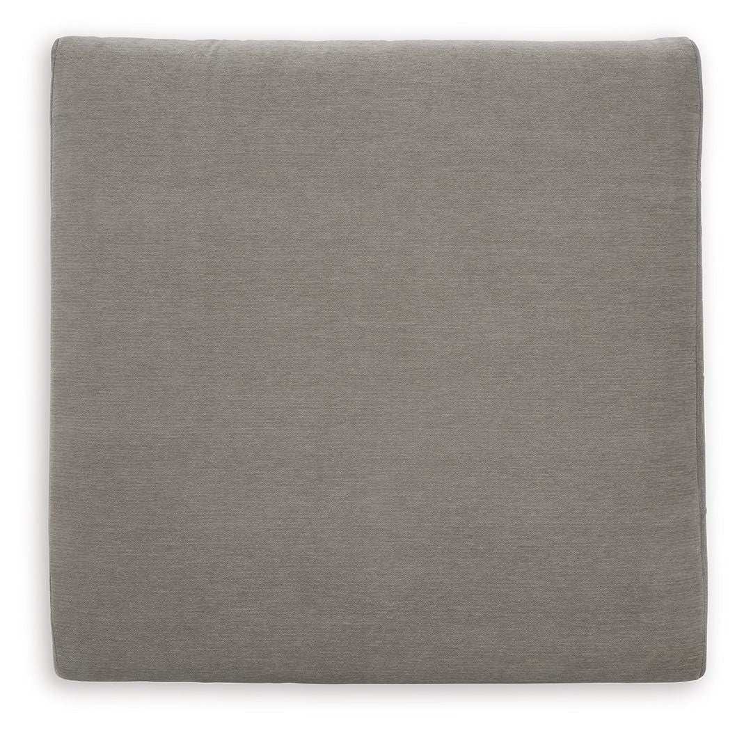 Avaliyah - Oversized Accent Ottoman - Ash - Best Buy Furniture
