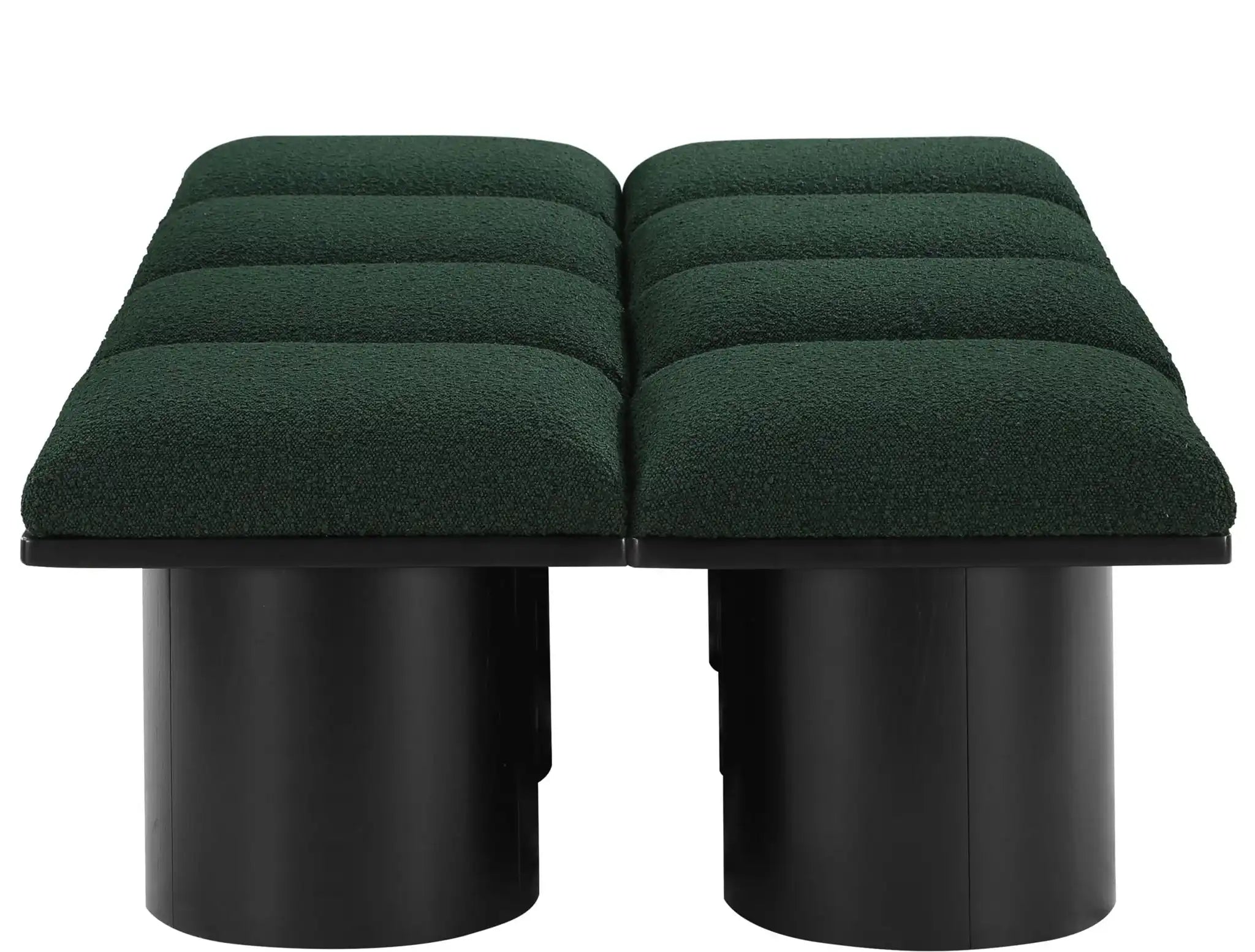 Pavilion - 8 Piece Modular Bench With Black Base
