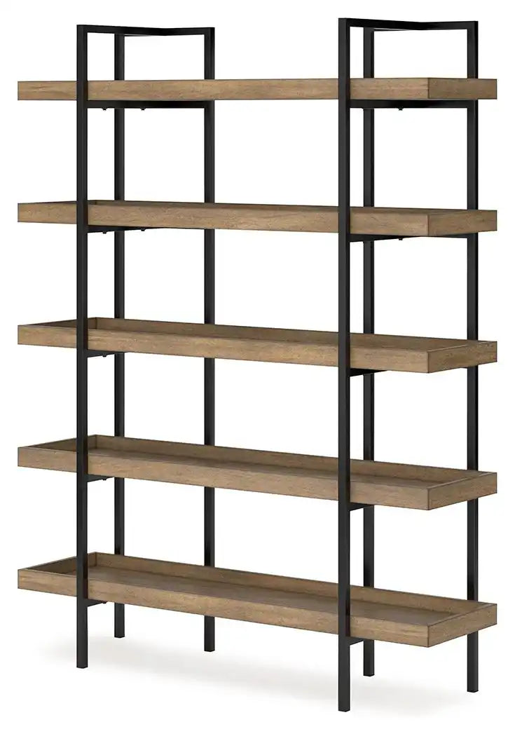 Montia - Bookcase - Light Brown - Best Buy Furniture