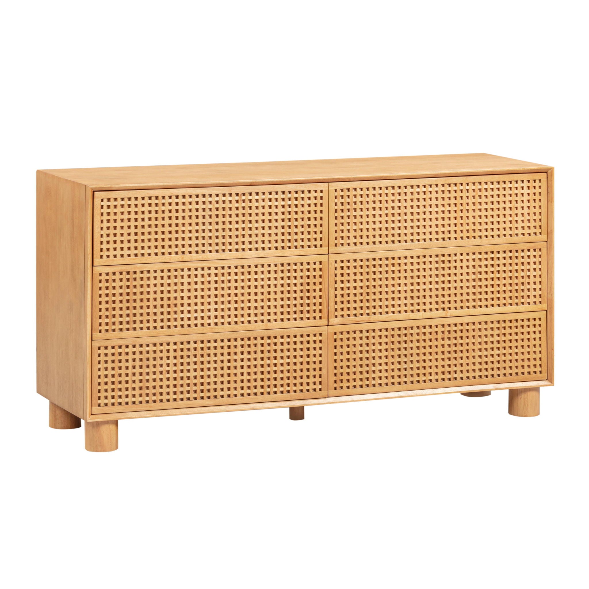 Miles - 6-Drawer Dresser - Natural