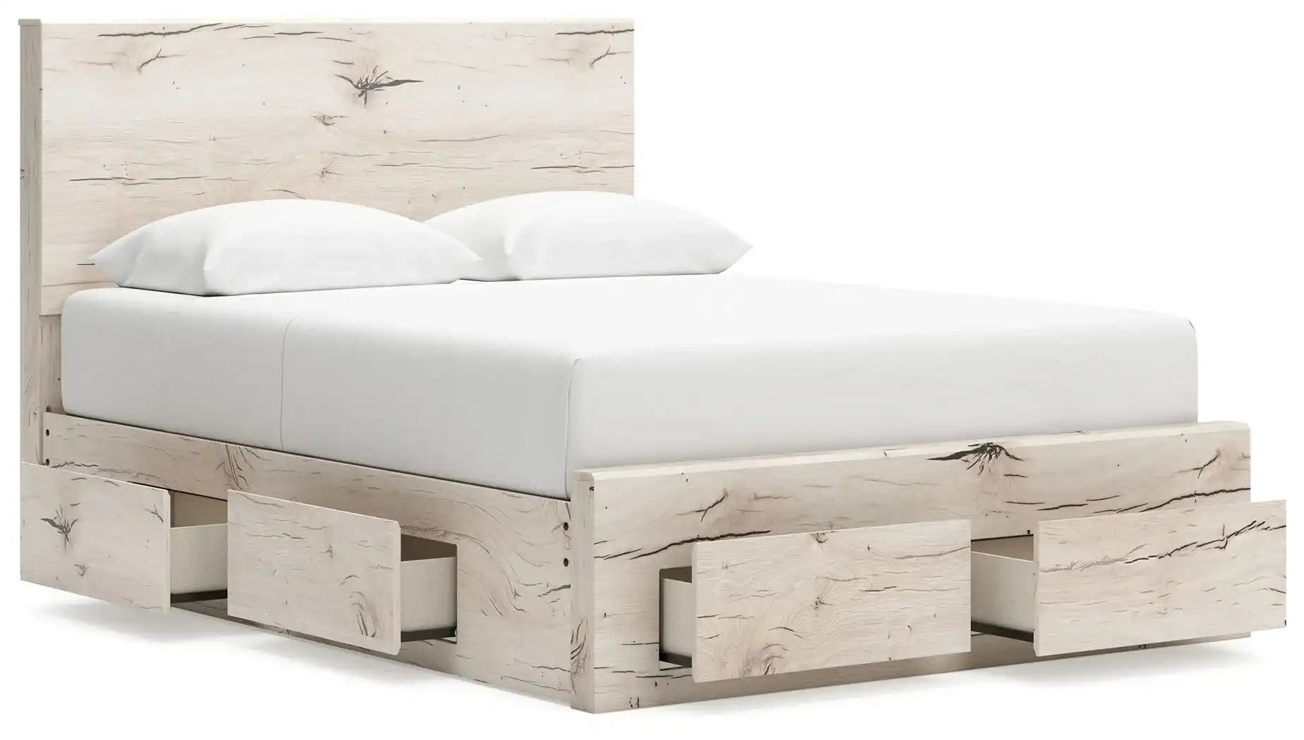 Lawroy - Panel Bed With Storage - Best Buy Furniture