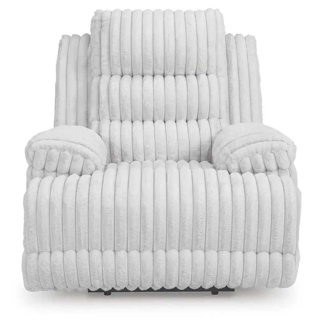 Rhines Falls - Zero Wall Recliner - Alloy - Best Buy Furniture