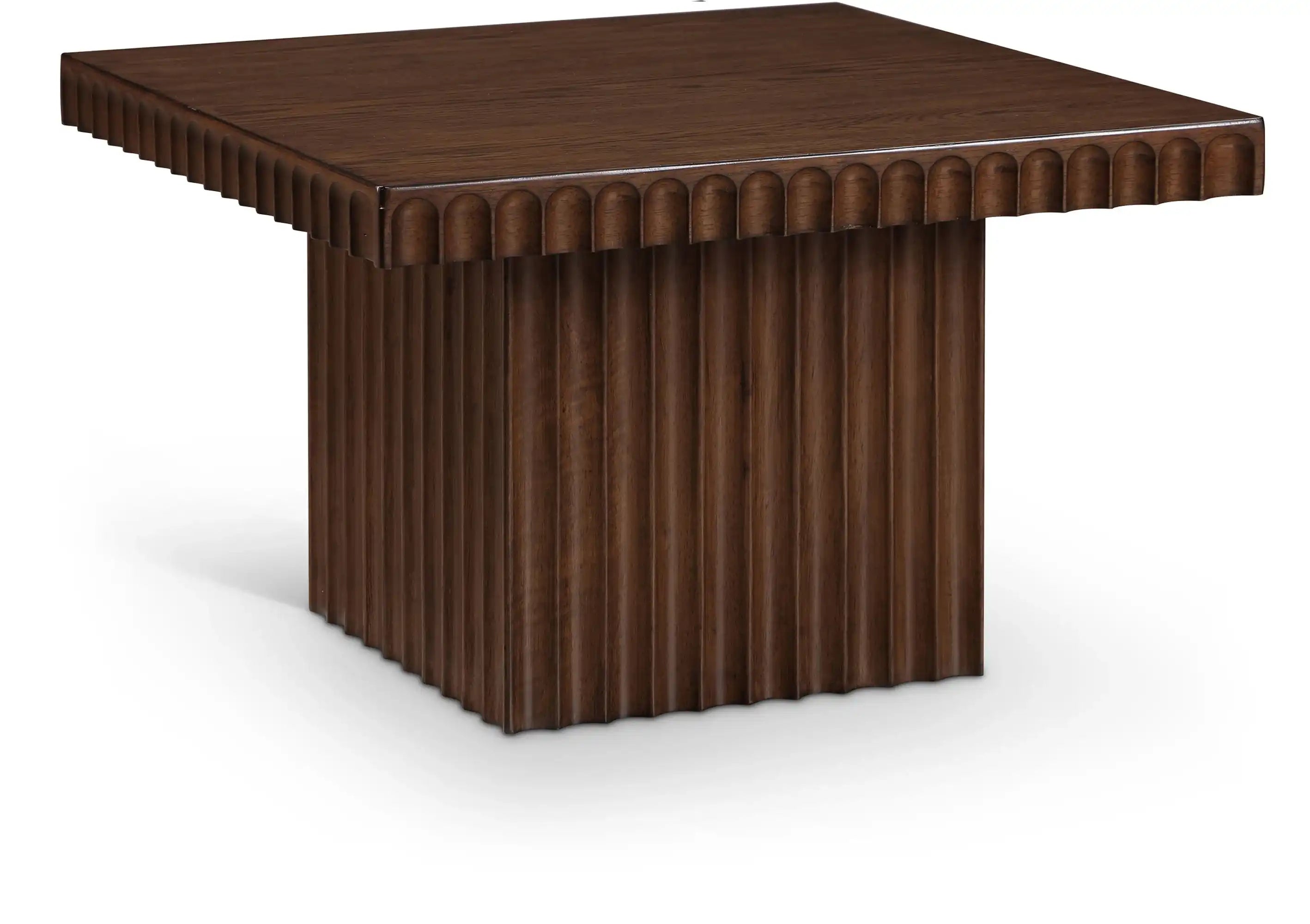 Spencer - 15" Oak Veneer Coffee Table - Best Buy Furniture