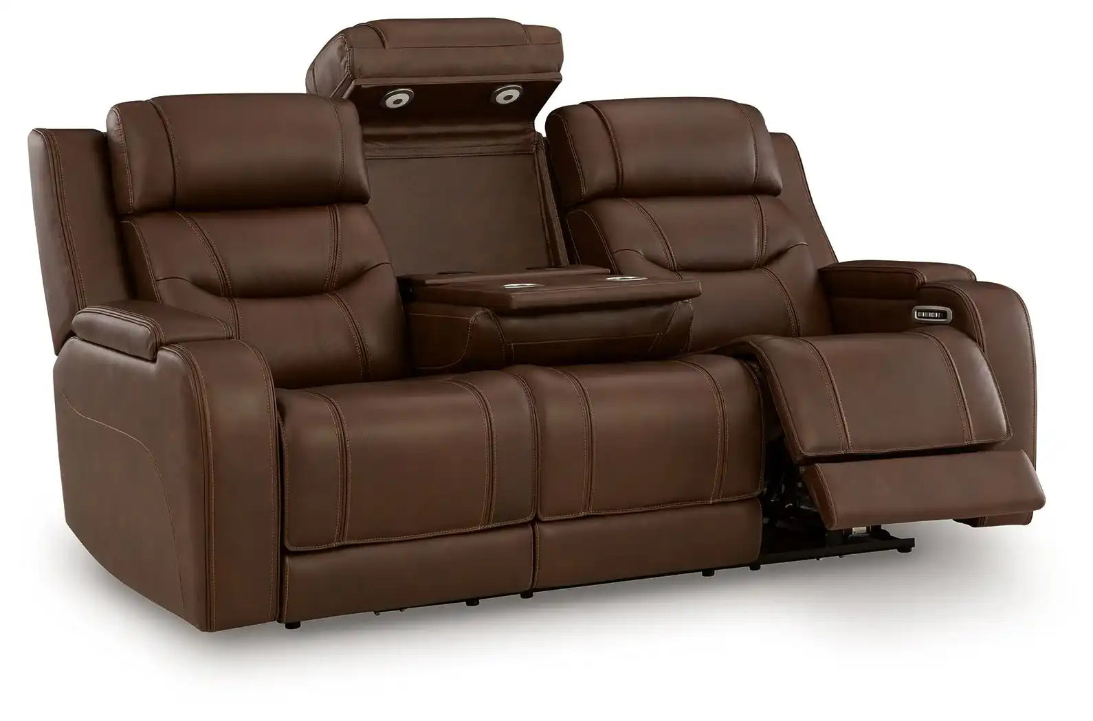 Knightington - Power Reclining Sofa With Audio Seating - Best Buy Furniture