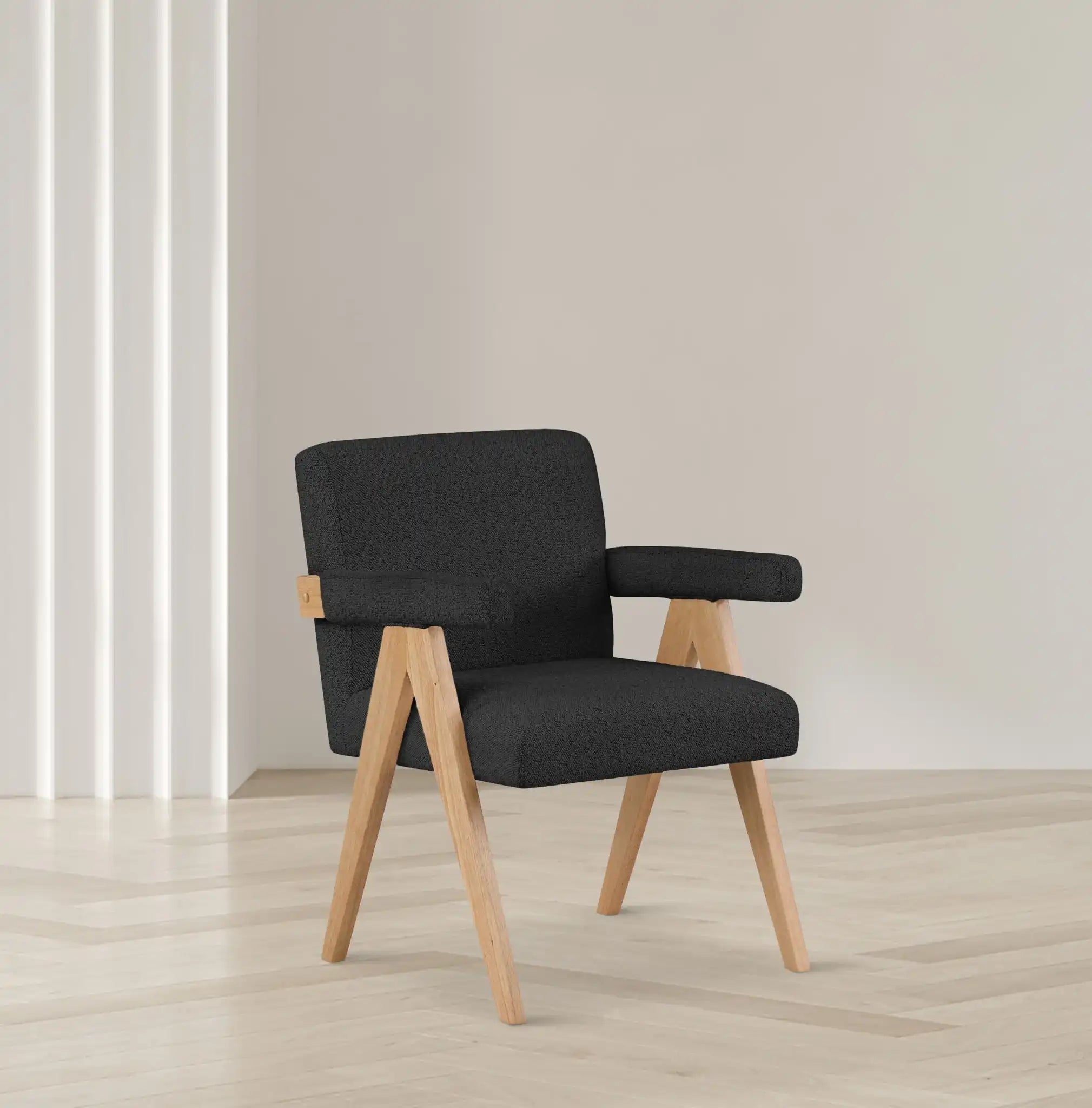 Woodloch - Accent Chair With Natural Frame