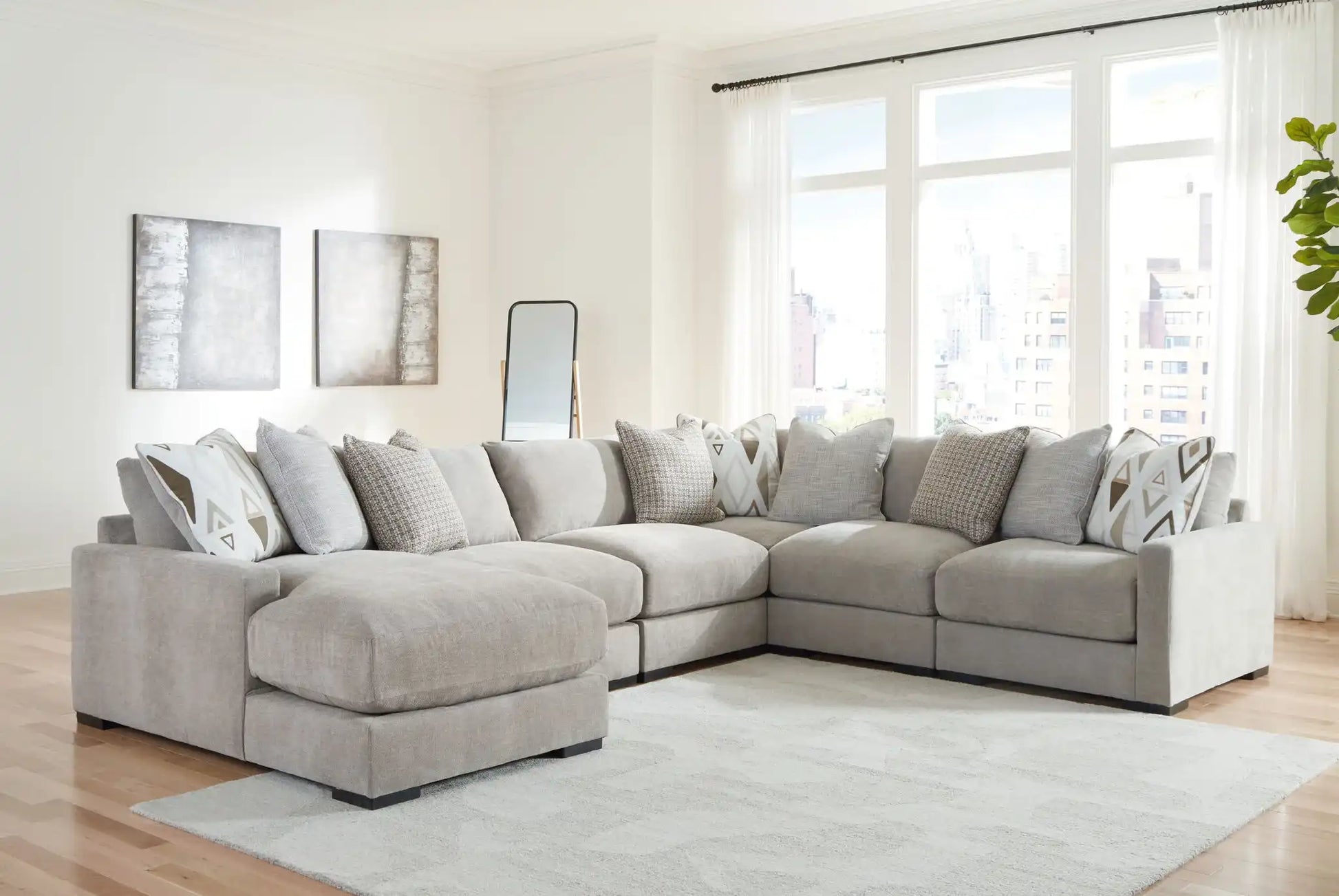 Aslan Court - Sectional - Best Buy Furniture