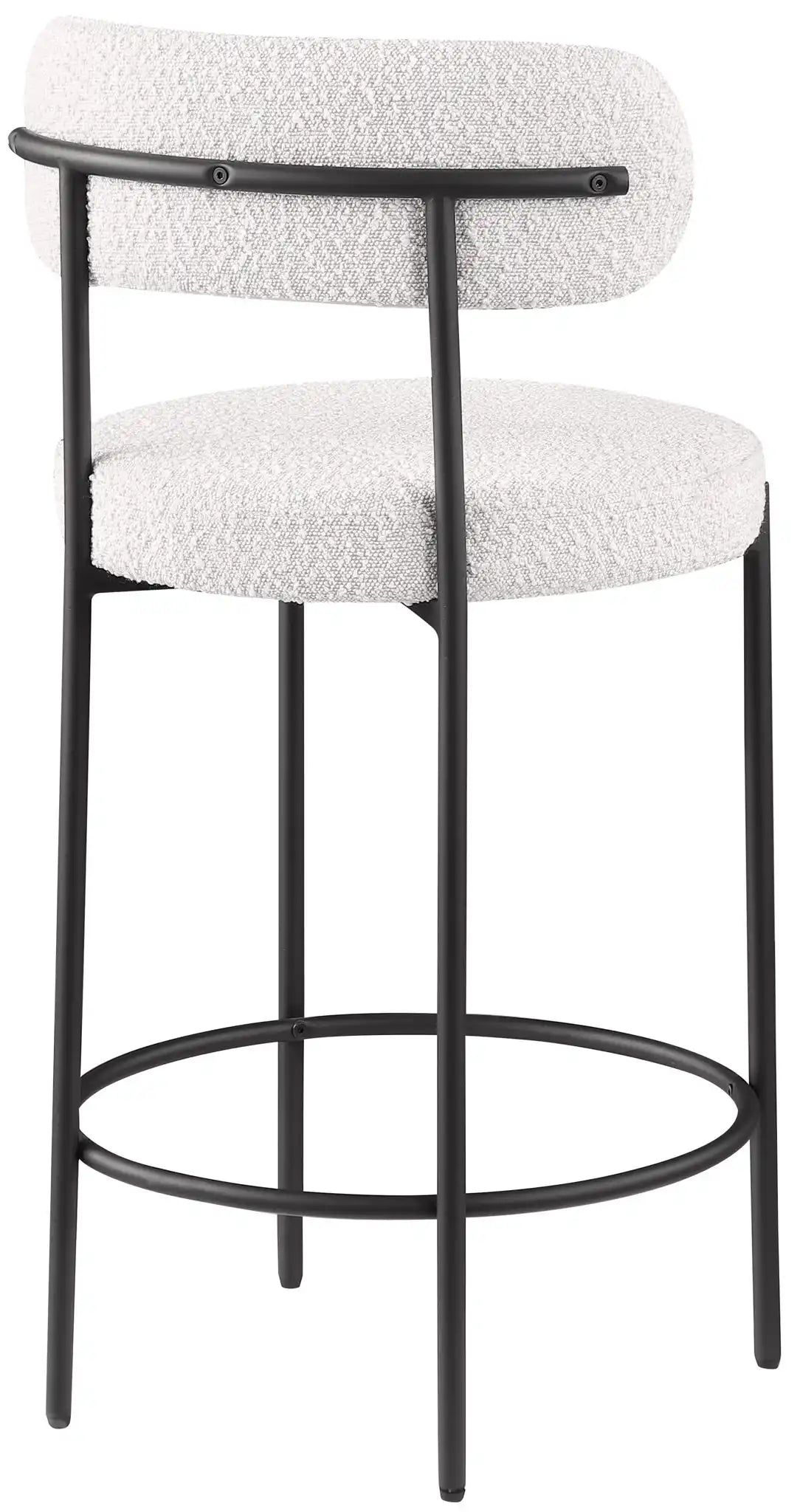 Beacon - Boucle Fabric Stool (Set of 2)
