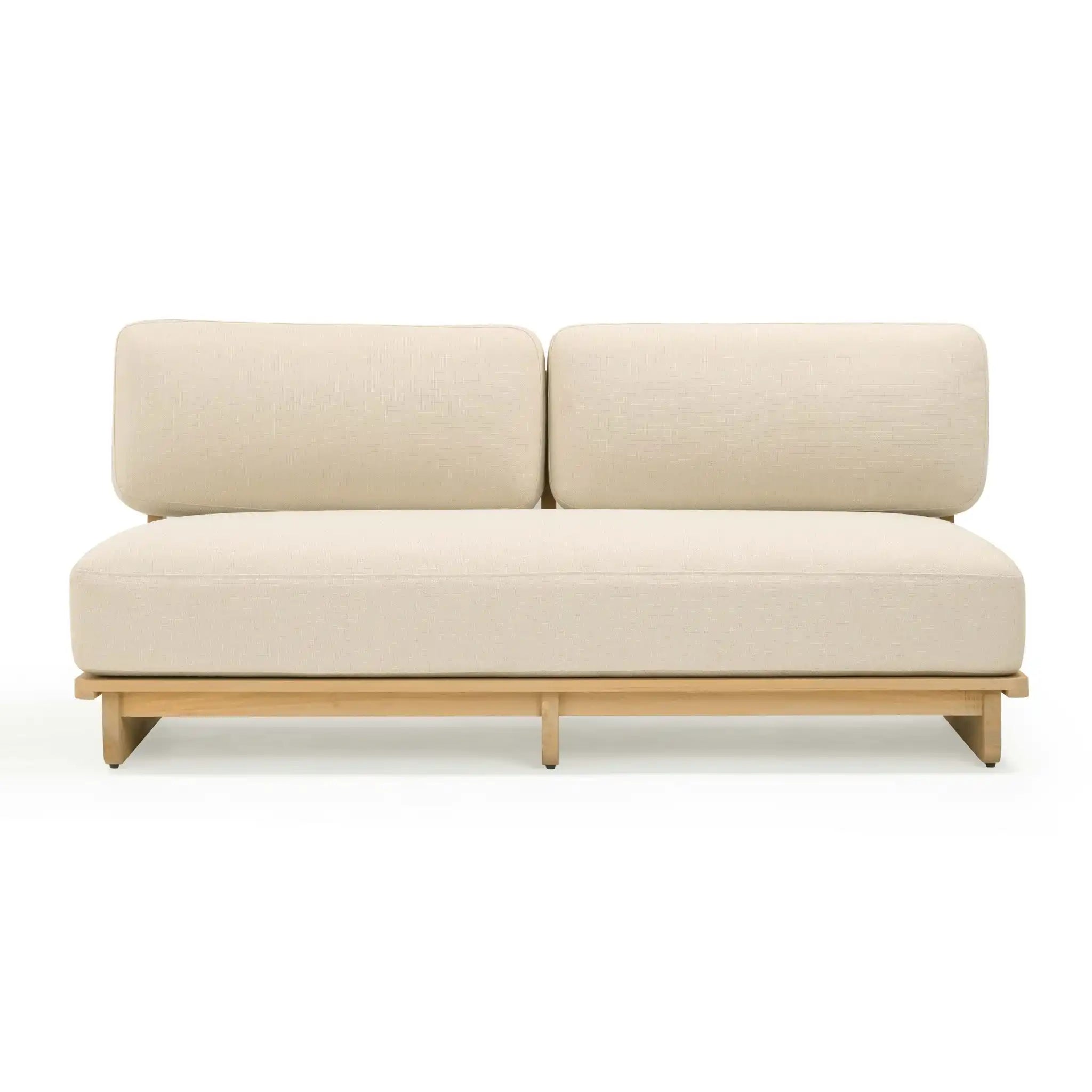 Reavan - Outdoor Lounge Sofa - Cream