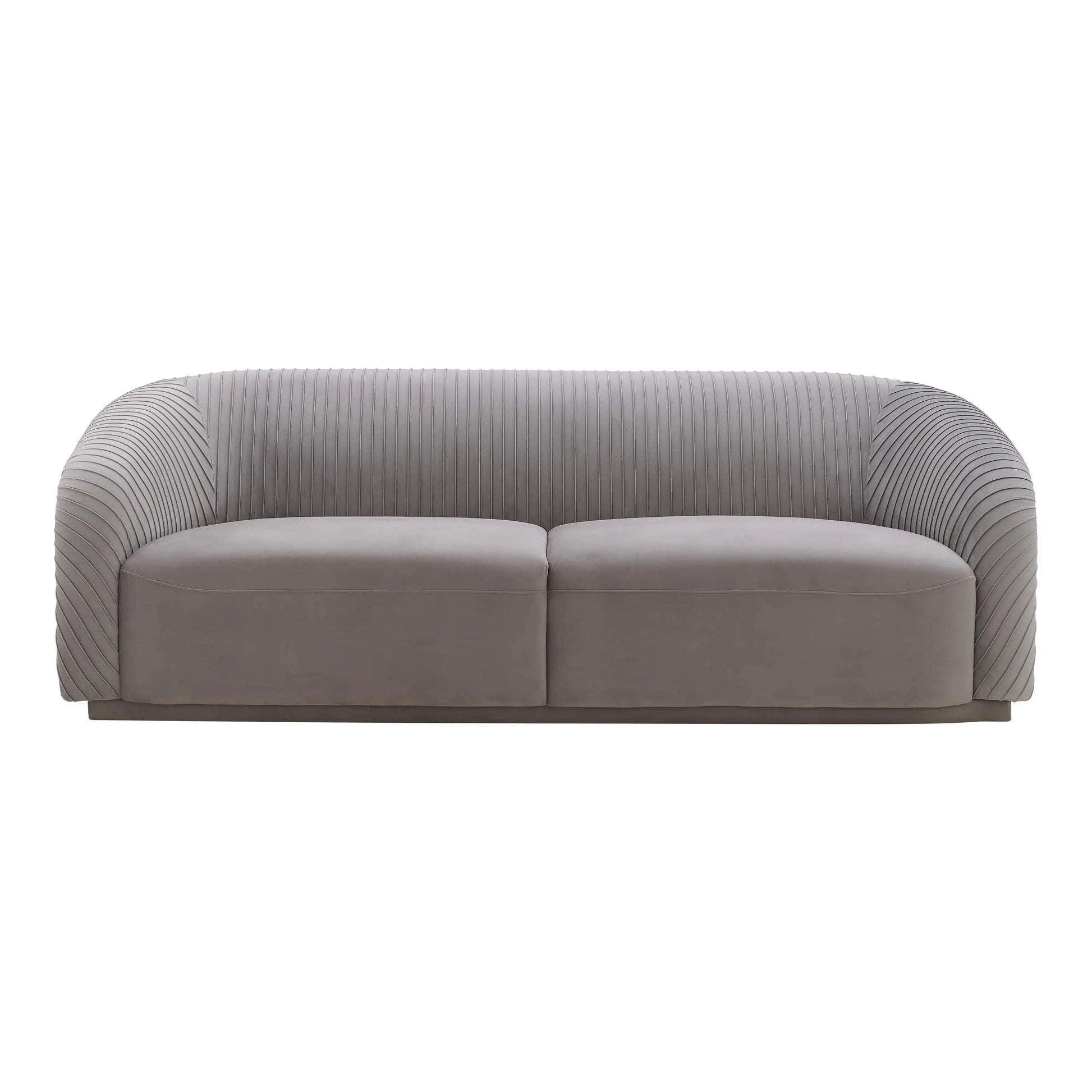 Yara - Pleated Velvet Sofa - Best Buy Furniture