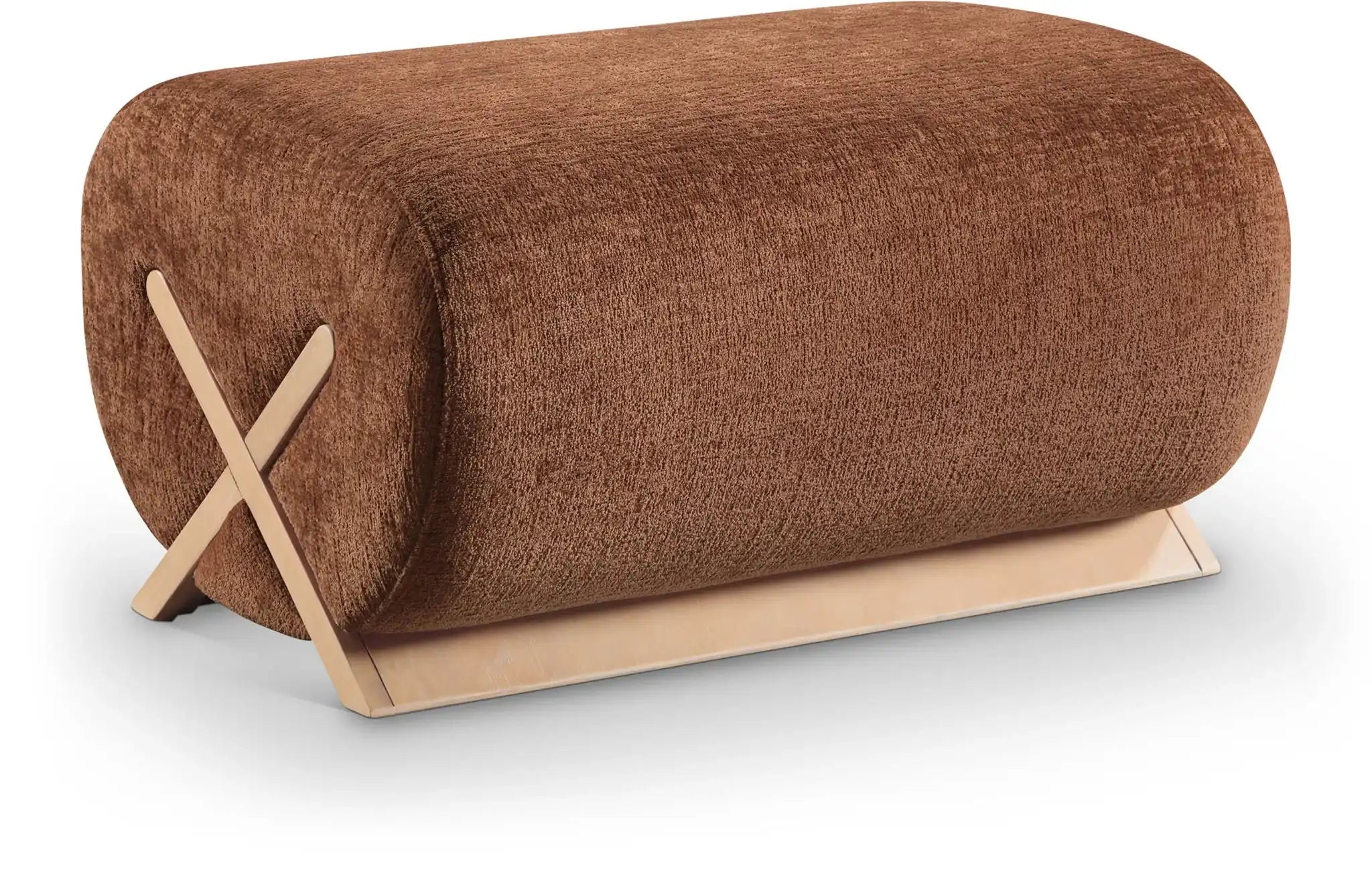 Akira - Fabric Ottoman - Best Buy Furniture