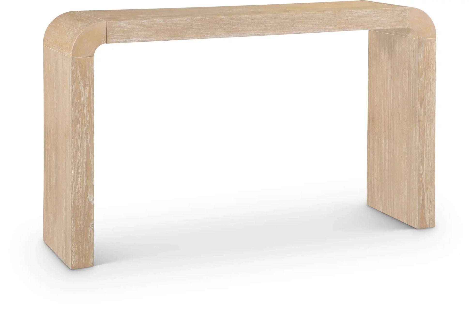 Toulon - Oak Veneer Console Table - Best Buy Furniture