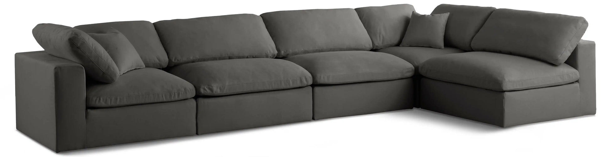 Plush - 5 Piece Modular Sectional - Best Buy Furniture