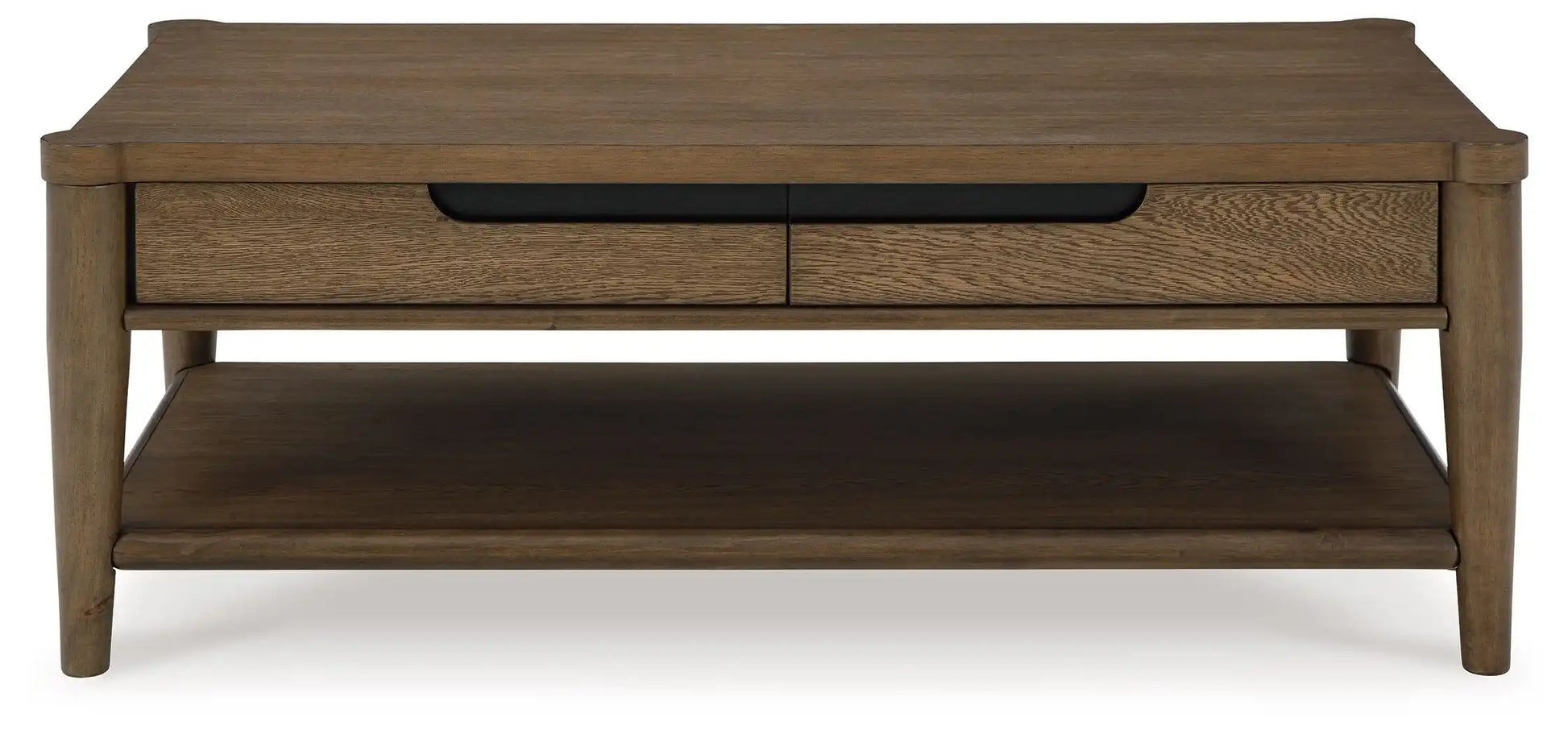 Roanhowe - Rectangular Cocktail Table - Brown - Best Buy Furniture