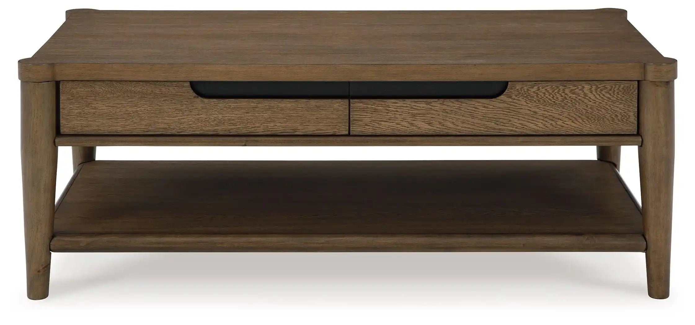 Roanhowe - Rectangular Cocktail Table - Brown - Best Buy Furniture
