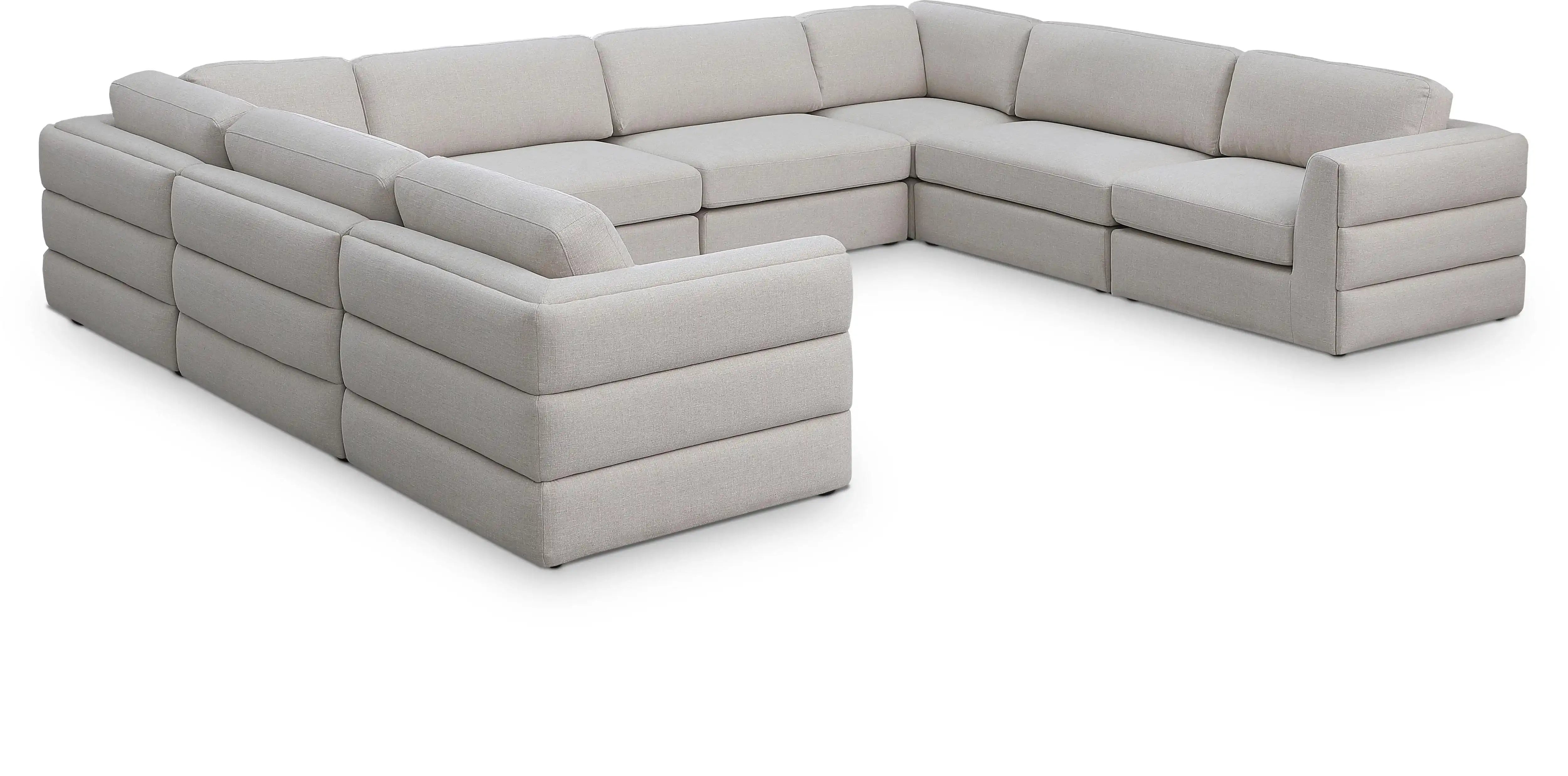 Beckham - 8 Piece Modular Sectional - Best Buy Furniture