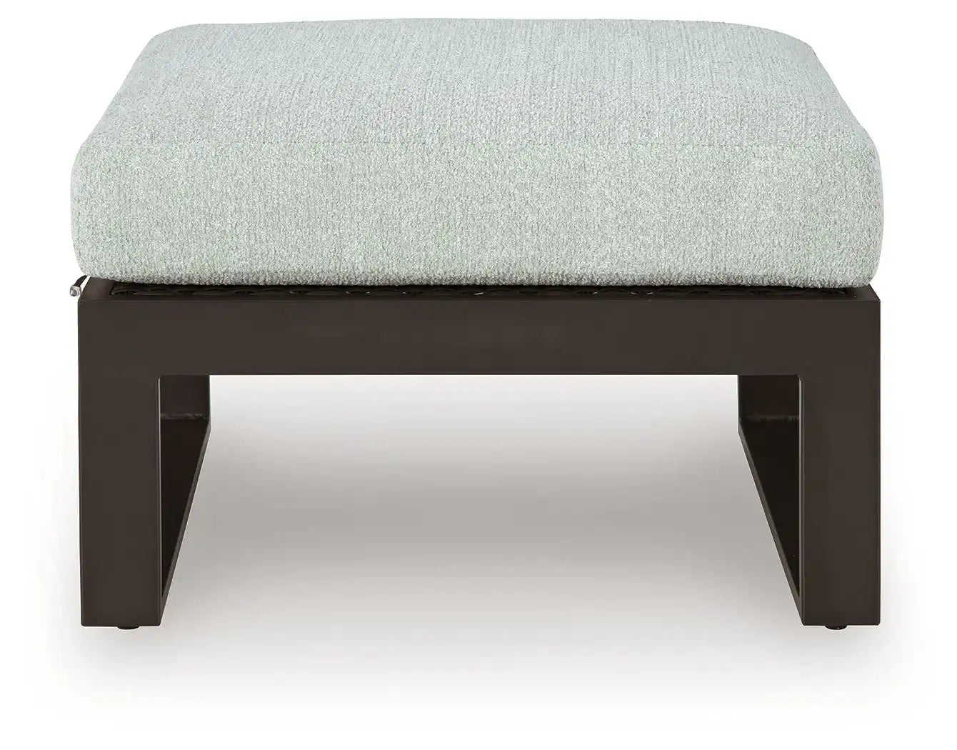 Beachloft - Ottoman With Cushion - Black / Gray - Best Buy Furniture