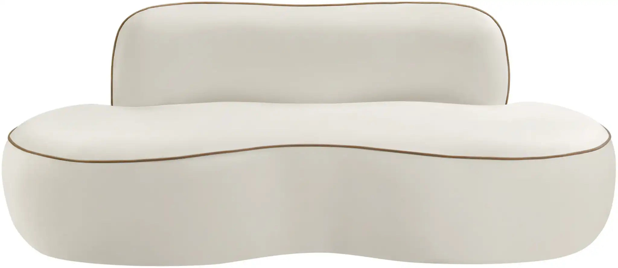 Swerve - Velvet 77" Upholstered Loveseat