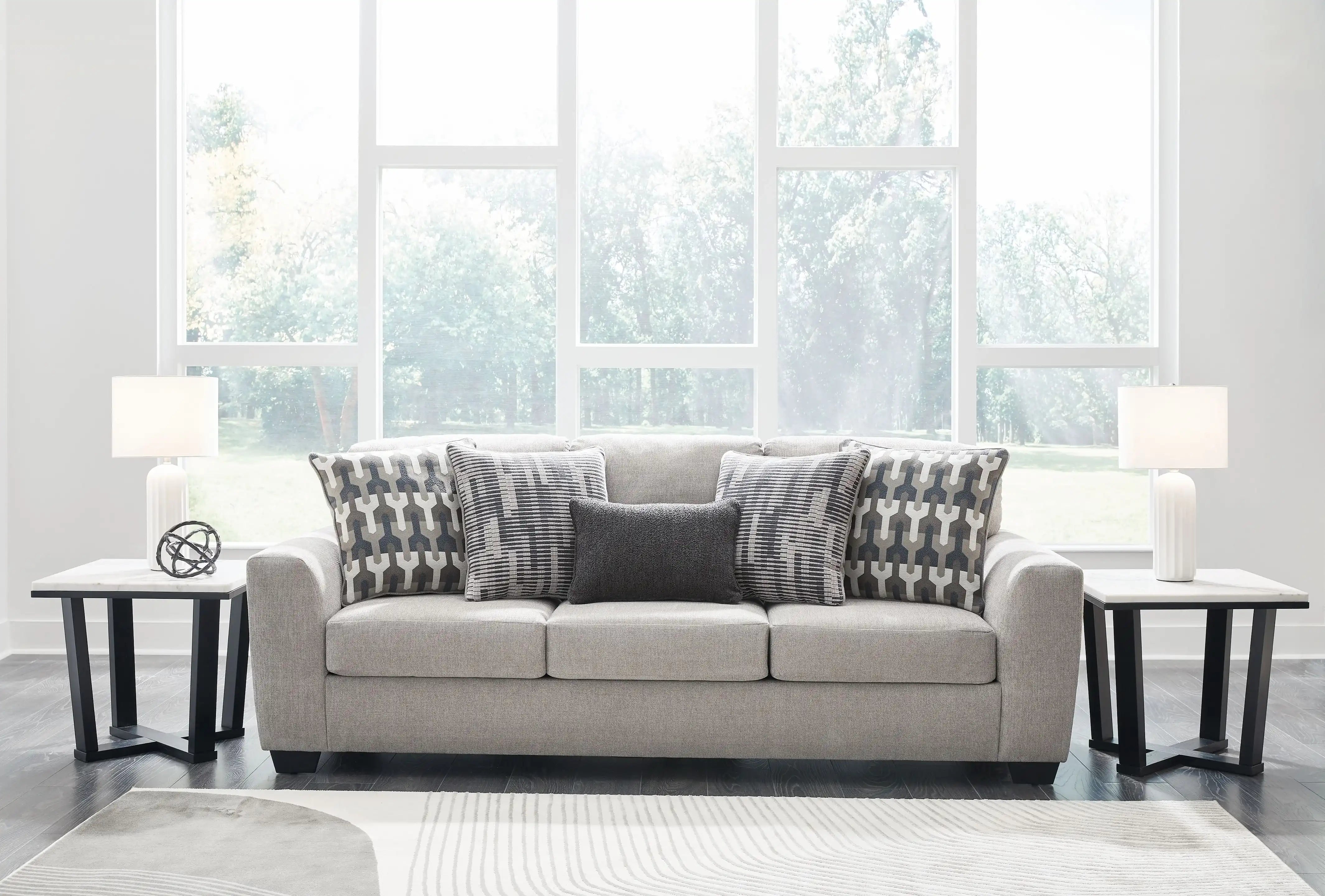 Avenal Park - Sofa - Flannel - Best Buy Furniture