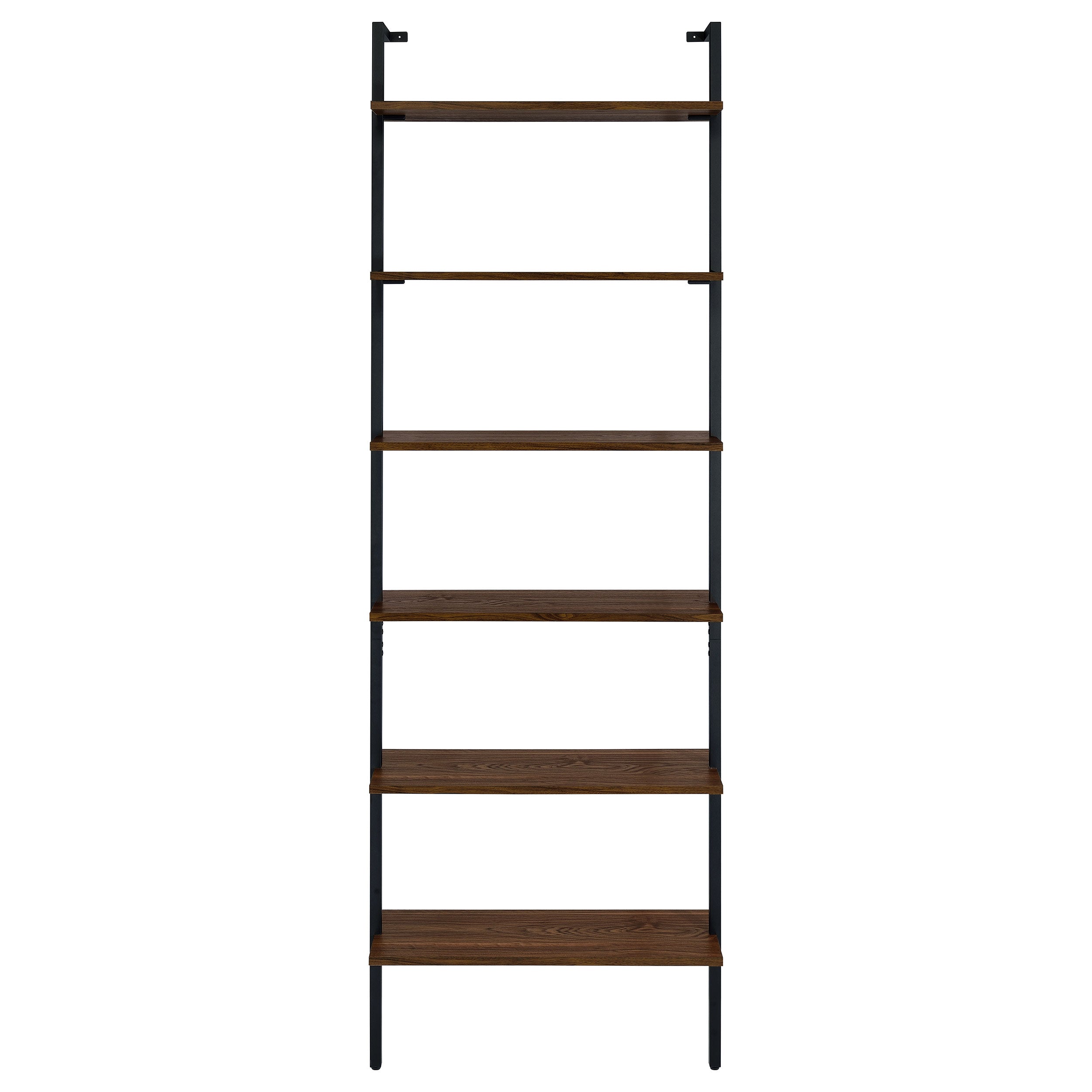 Owens 96-inch 6-shelf Wall Bookshelf Walnut-